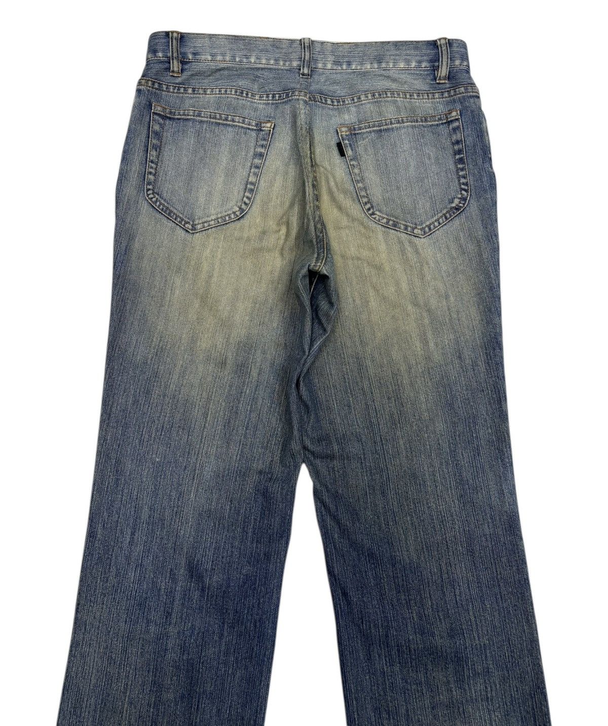 Yohji Yamamoto 🔥D’URBAN RUSTY DENIM MUD WASH LOOSE FIT JEANS Size US 32 / EU 48 - 4 Thumbnail