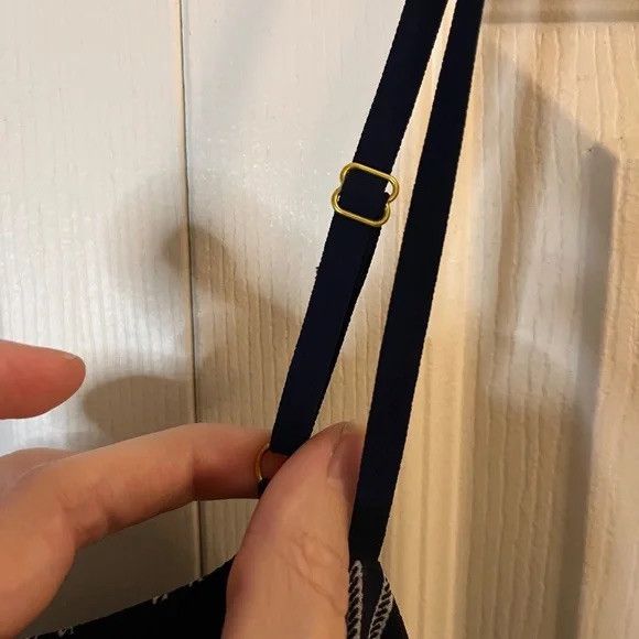 Michael Kors Striped Navy Jumpsuit by Michael Kors size XL Size 38" / US 16 / IT 52 - 5 Thumbnail