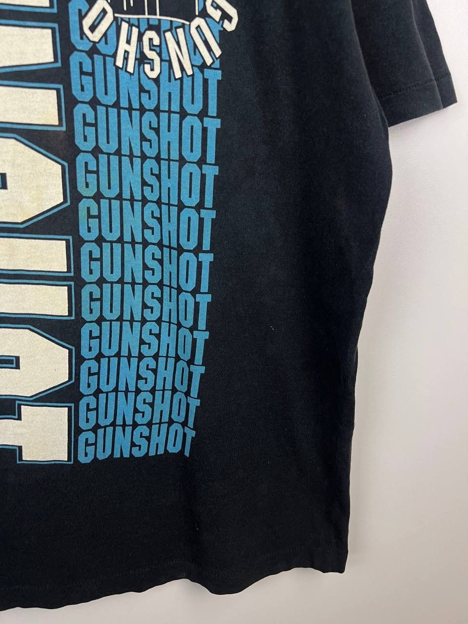 Vintage Gunshot 90s hip hop vintage t-shirts size XL Size US XL / EU 56 / 4 - 9 Thumbnail