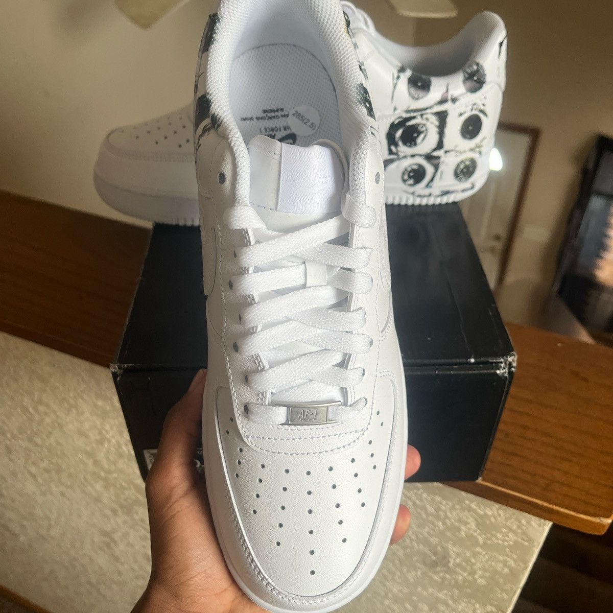 Comme des Garcons × Nike Nike Air Force x Comme des Garçons Size US 10.5 / EU 43-44 - 4 Thumbnail