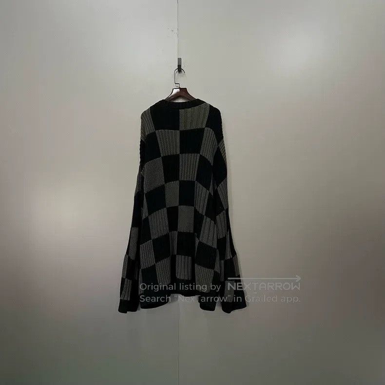 Balenciaga Balenciaga Checkerboard Color Block Knit Top Size US M / EU 48-50 / 2 - 2 Thumbnail
