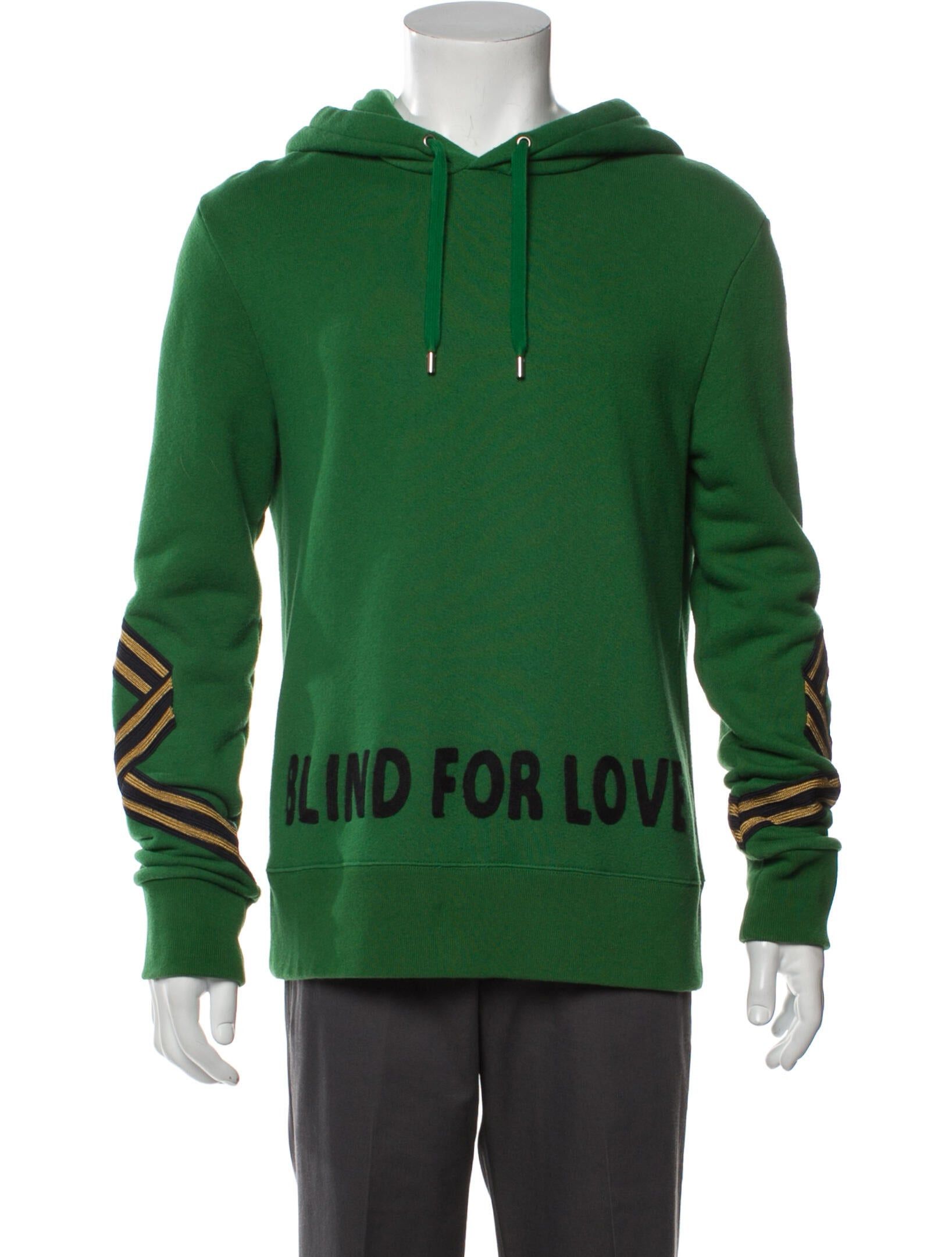 Gucci Blind For Love Hoodie Size US M / EU 48-50 / 2 - 4 Thumbnail