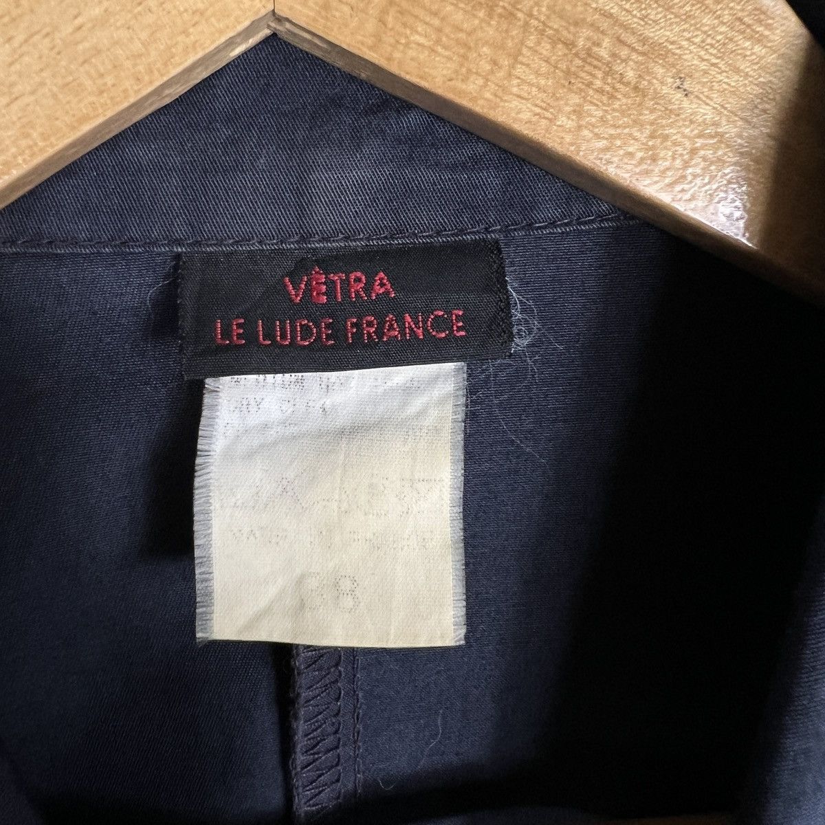 Vetra Vintage Vetra Navy Blue Blazer Jacket Made In France Size US M / EU 48-50 / 2 - 8 Thumbnail