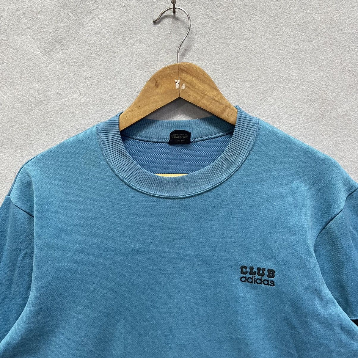 Adidas Vintage 1990s–2000s Adidas Club Sweatshirt (Made in Japan) Size US M / EU 48-50 / 2 - 2 Thumbnail