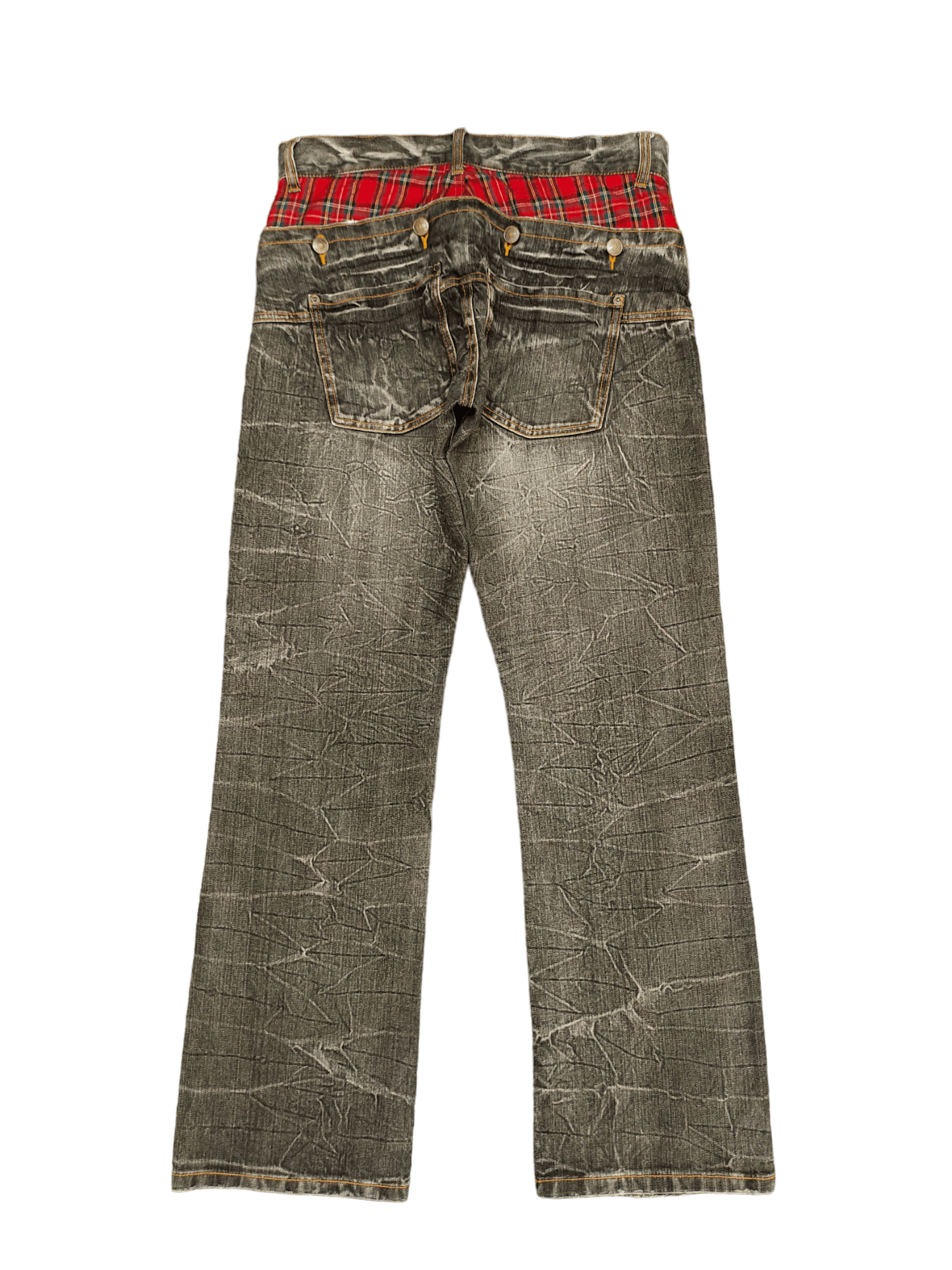Comme des Garcons × Undercover Daily Topics Double Waist Clawmark Ppfm Undercover Style Size US 31 - 10 Thumbnail