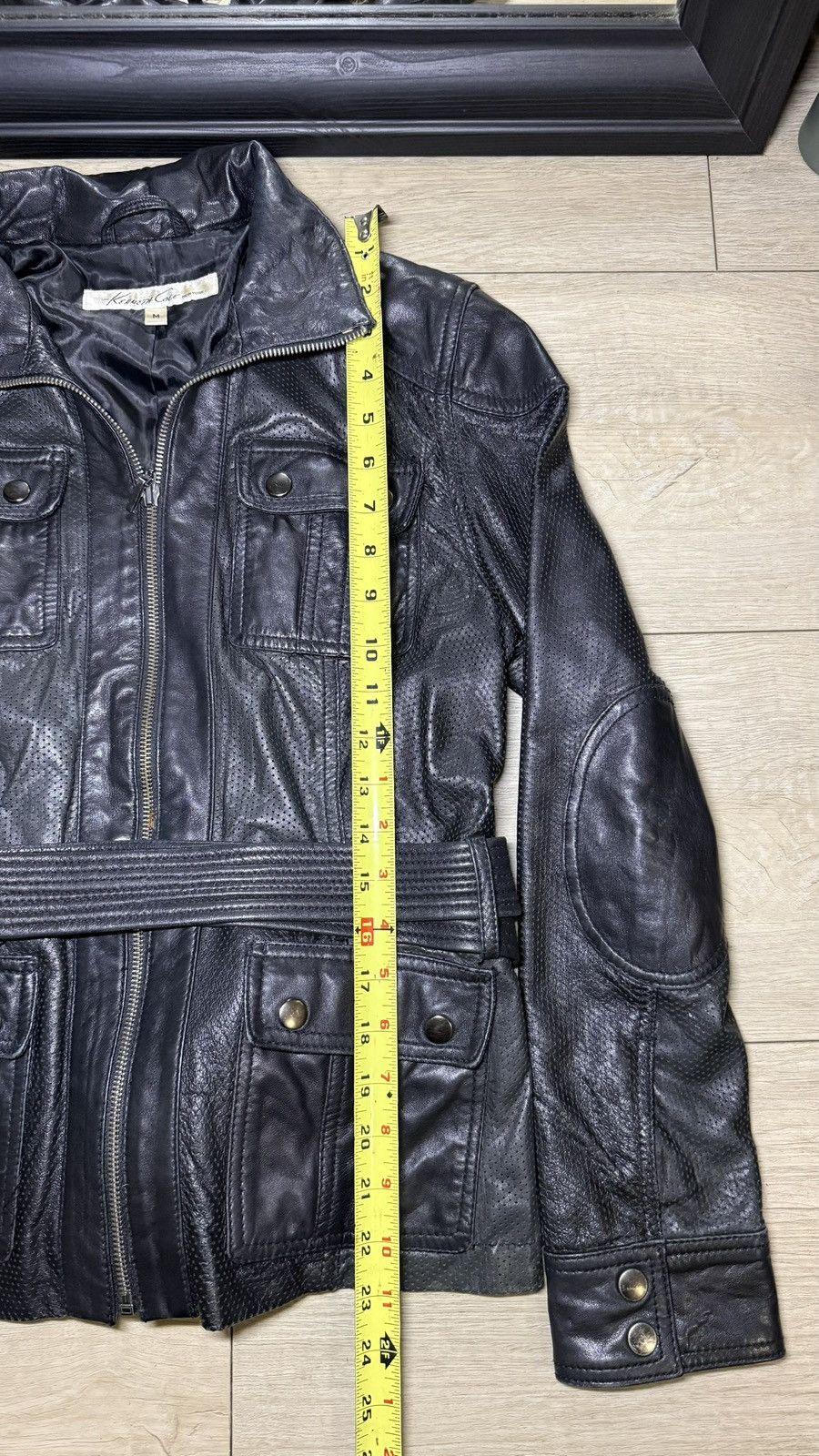 Kenneth Cole Vintage / Y2K Kenneth Cole Leather Tactical Adjustable Belt Size M / US 6-8 / IT 42-44 - 5 Thumbnail