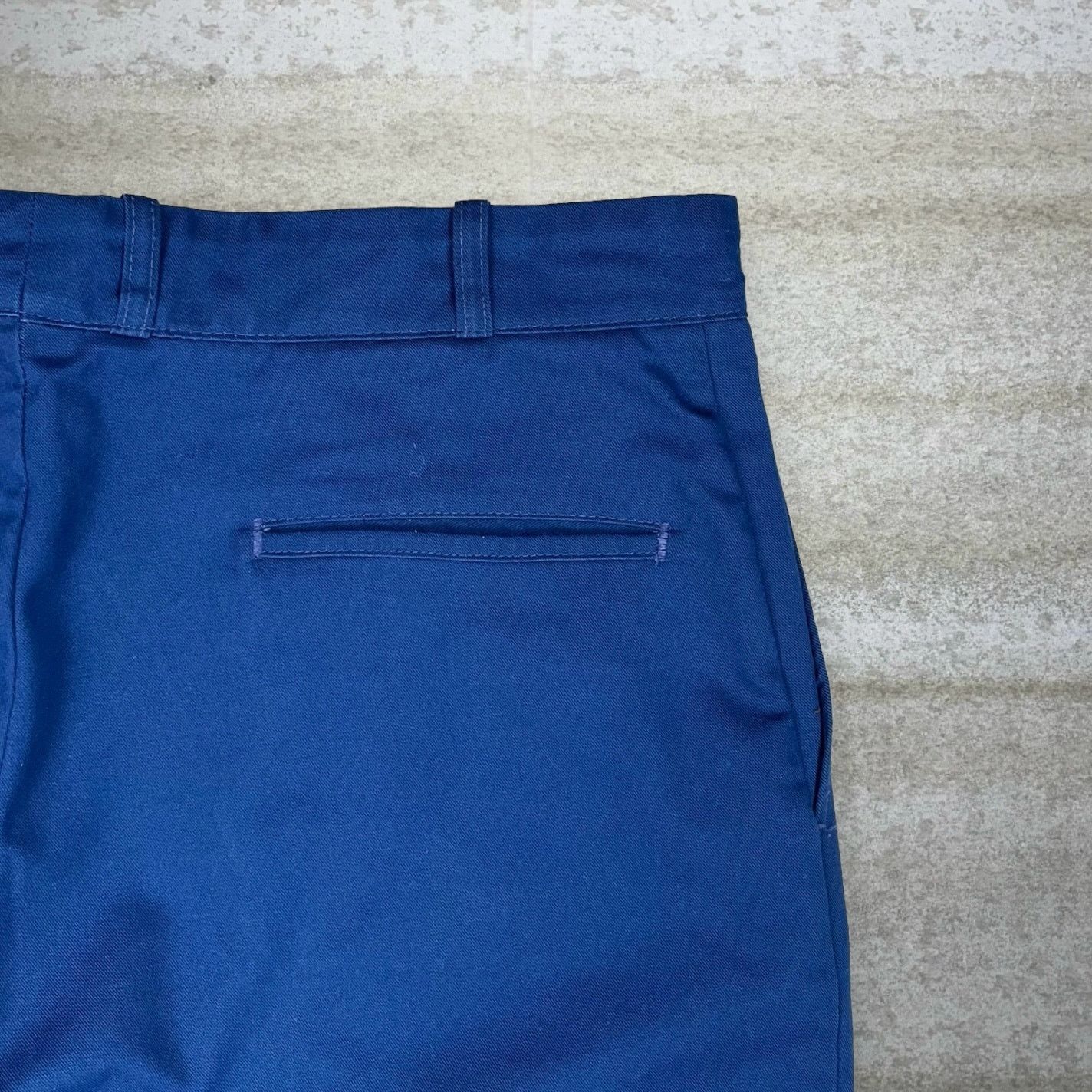 Vintage Vintage 90s Roebucks Khakis Pants 38x30 Baggy Fit Blue Flat Size US 38 / EU 54 - 3 Thumbnail