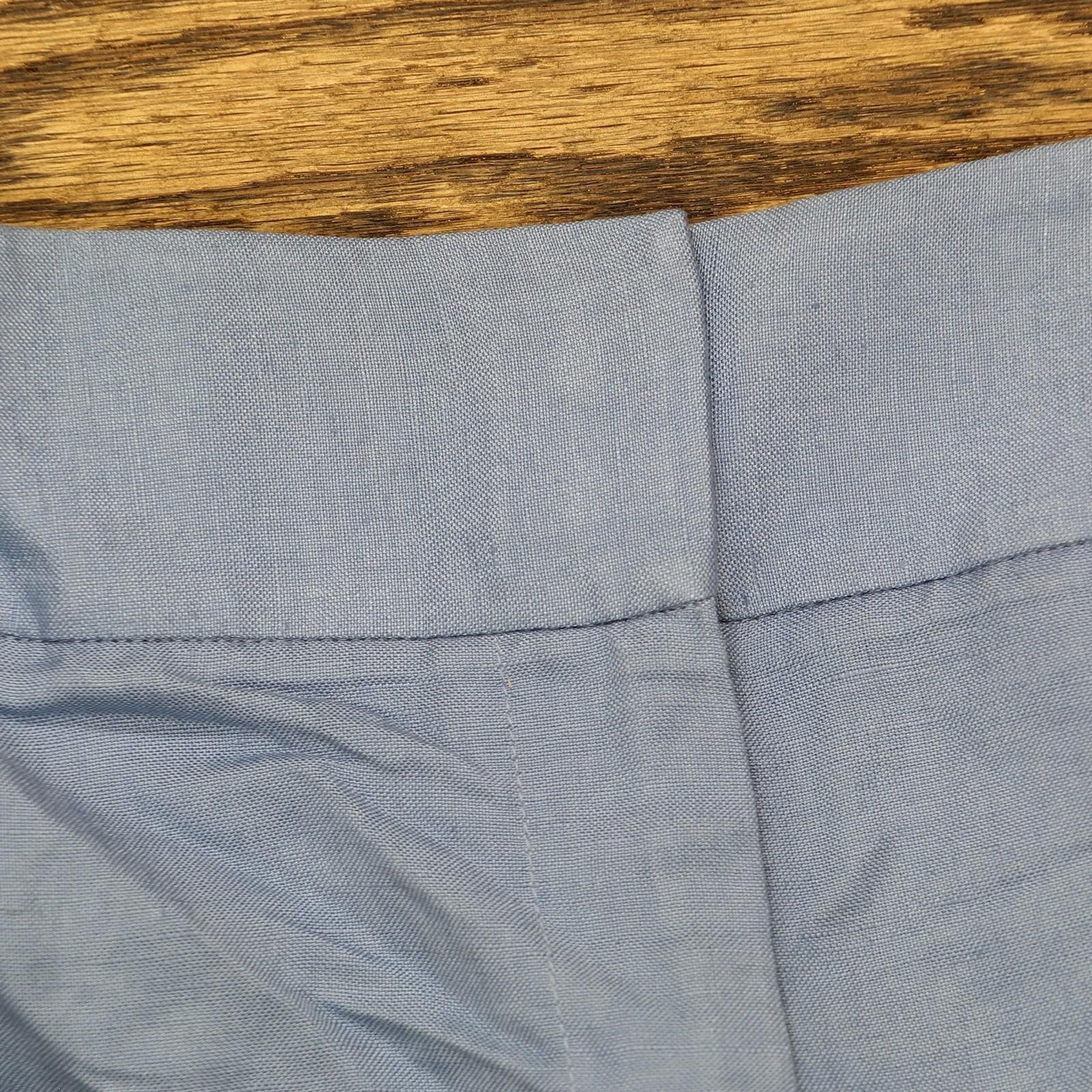 Calvin Klein Nwt Calvin Klein Wide-leg Pants S43pa994 Bayour Blue 16 Size 38" / US 16 / IT 52 - 4 Thumbnail