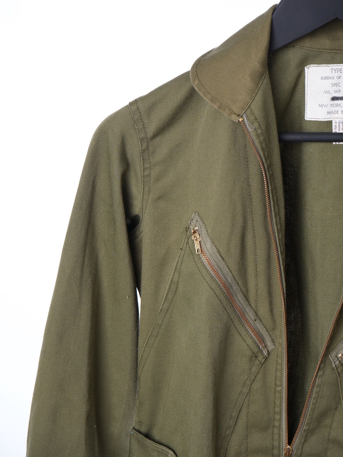 Aeronautica Militare VTG Type S-36 Bureau Of Aeronautics Spec 55933 Coveralls Size US 30 / EU 46 - 3 Thumbnail