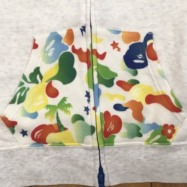 Bape Tropical BAPE camo Shark full zip hoodie a bathing ape Size S / US 4 / IT 40 - 6 Thumbnail