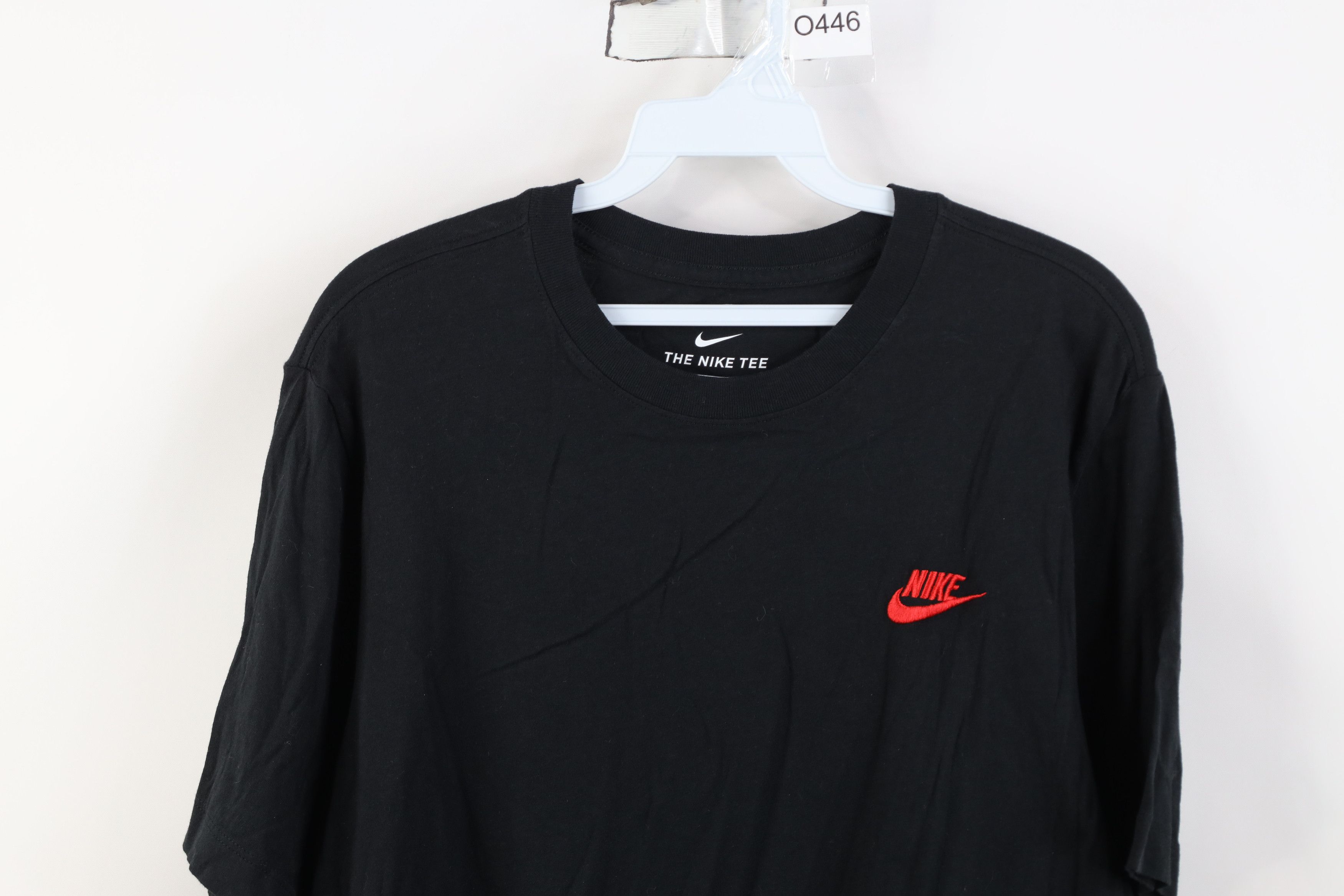 Nike Vintage Y2K Nike Spell Out Swoosh Short Sleeve T-Shirt Black Size US M / EU 48-50 / 2 - 2 Thumbnail