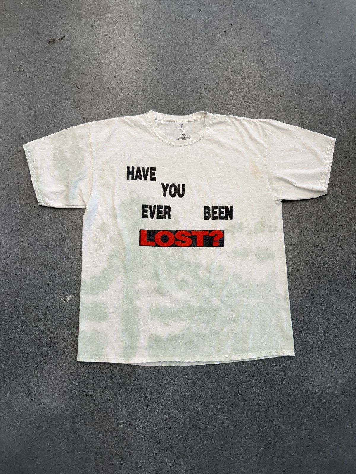 Rolling Loud × Travis Scott Travis Scott Rolling Loud Have You Ever Been Lost Tee Size US XL / EU 56 / 4 - 1 Thumbnail