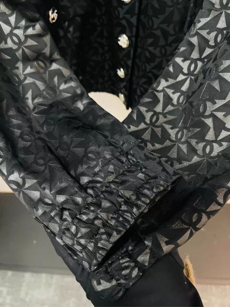 Chanel Chanel 23n ski series black logo jacket 2504-Nextarrow Size XS / US 0-2 / IT 36-38 - 4 Thumbnail