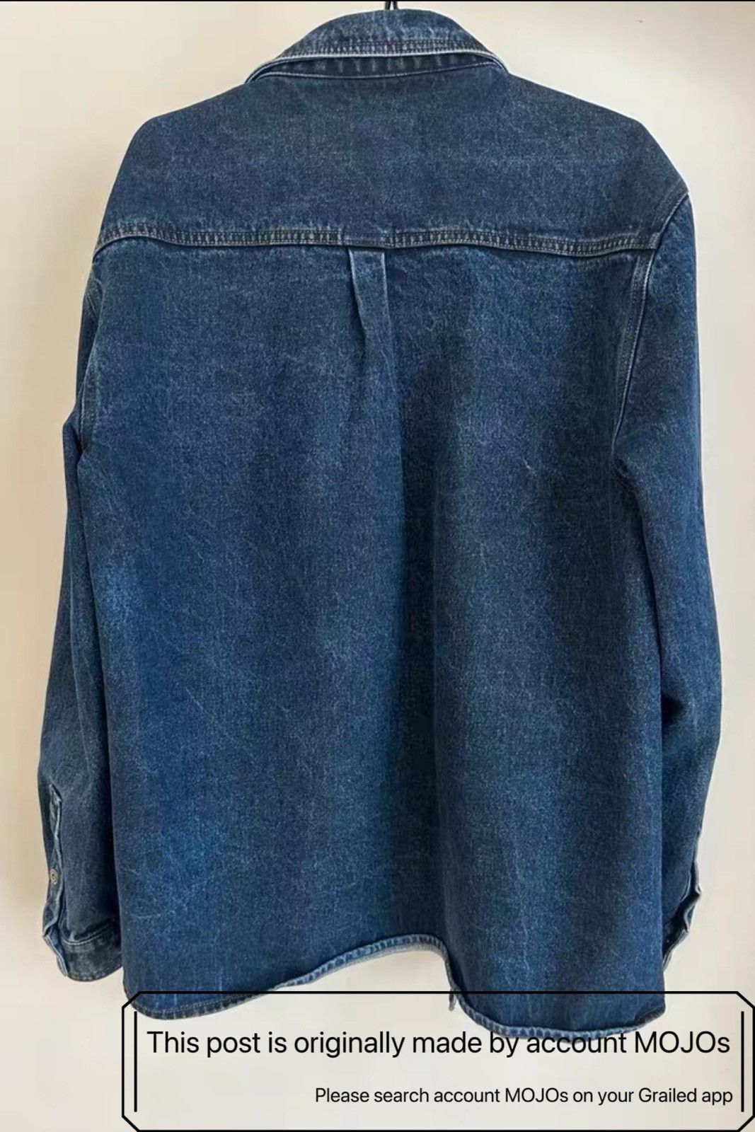 Y/Project Sz XS Y/Project Oversized Denim Jacket mojos1616 Size US XS / EU 42 / 0 - 2 Thumbnail