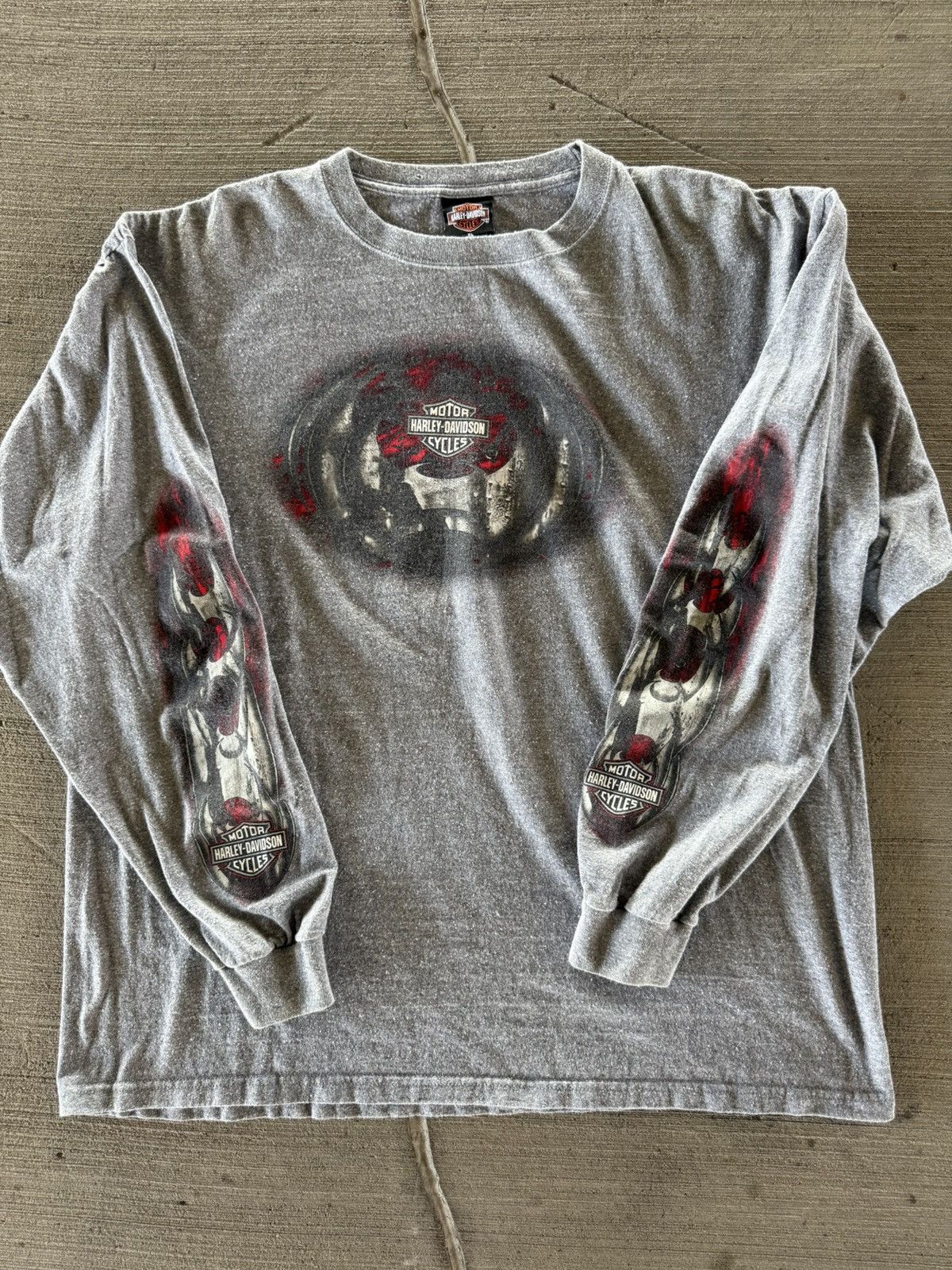Harley Davidson × Streetwear × Vintage VINTAGE Y2K HARLEY