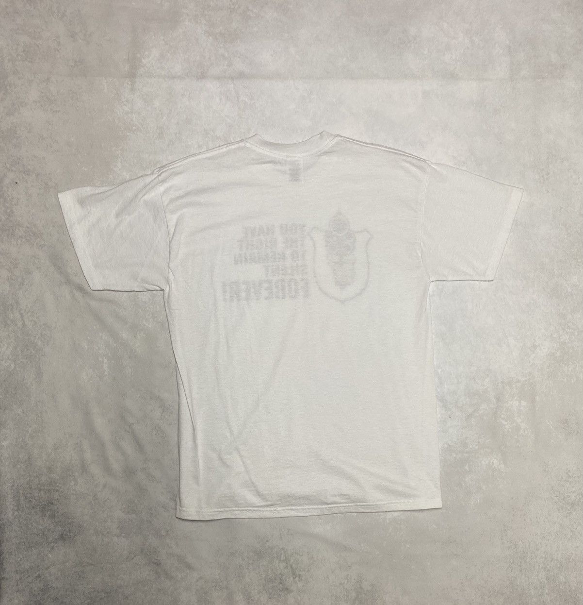 Jerzees × Vintage Crazy Vintage Streetwear 2000’s Y2K Cop Gun Parody Tee M Size US M / EU 48-50 / 2 - 4 Thumbnail