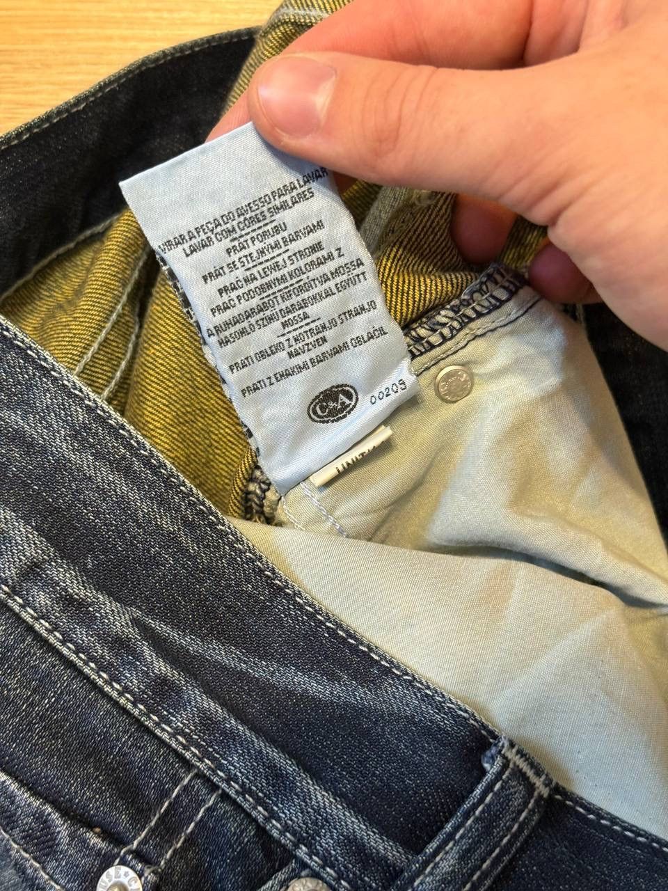 Hysteric Glamour LGB If Six Was Nine style Faded Jeans Y2K Archive Size US 33 - 7 Thumbnail
