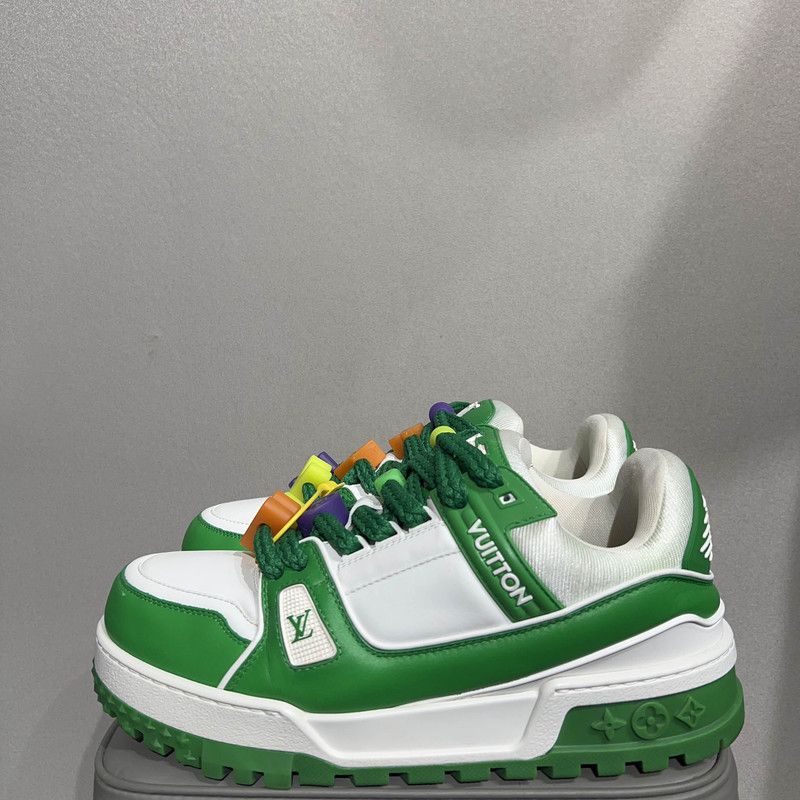 Louis Vuitton Louis Vuitton Trainer Maxi Low-Top Sneakers 0079 Size US 9.5 / EU 42-43 - 1 Thumbnail