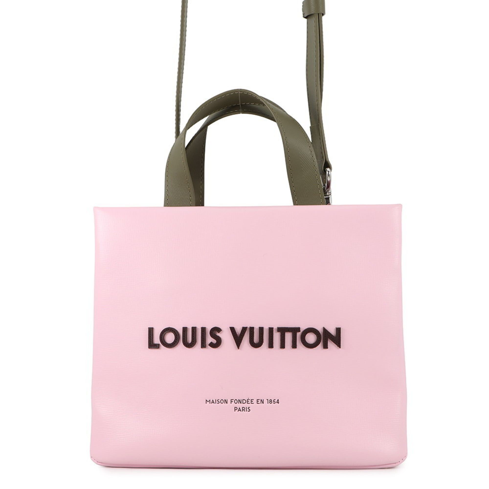 Louis Vuitton Cowhide Leather Shopper Tote M15239 LOUIS VUITTON 2-Way Shoulder Bag