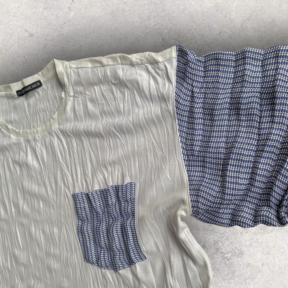 Issey Miyake SS15 Wrinkle T Shirt Size US L / EU 52-54 / 3 - 3 Thumbnail