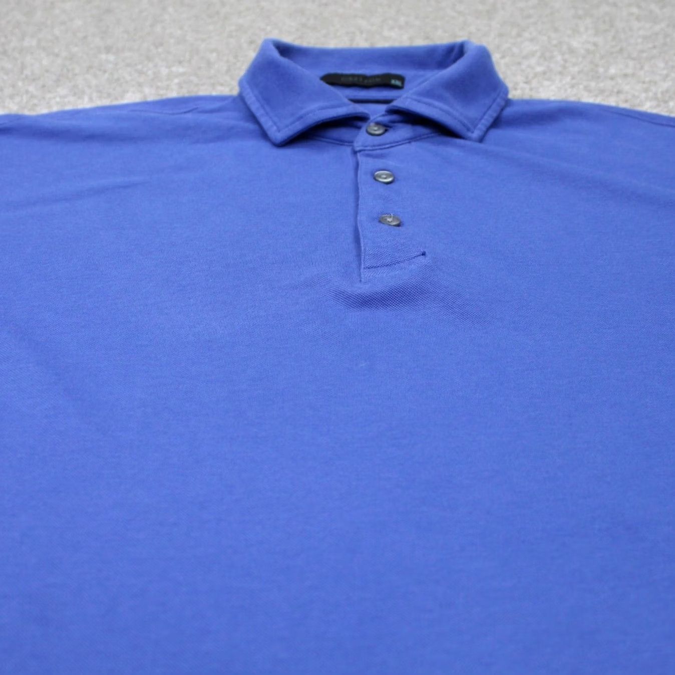 Vintage Greyson Polo Shirt Mens Large Blue Striped Short Sleeve Golf Polo Shirt Size US L / EU 52-54 / 3 - 4 Thumbnail