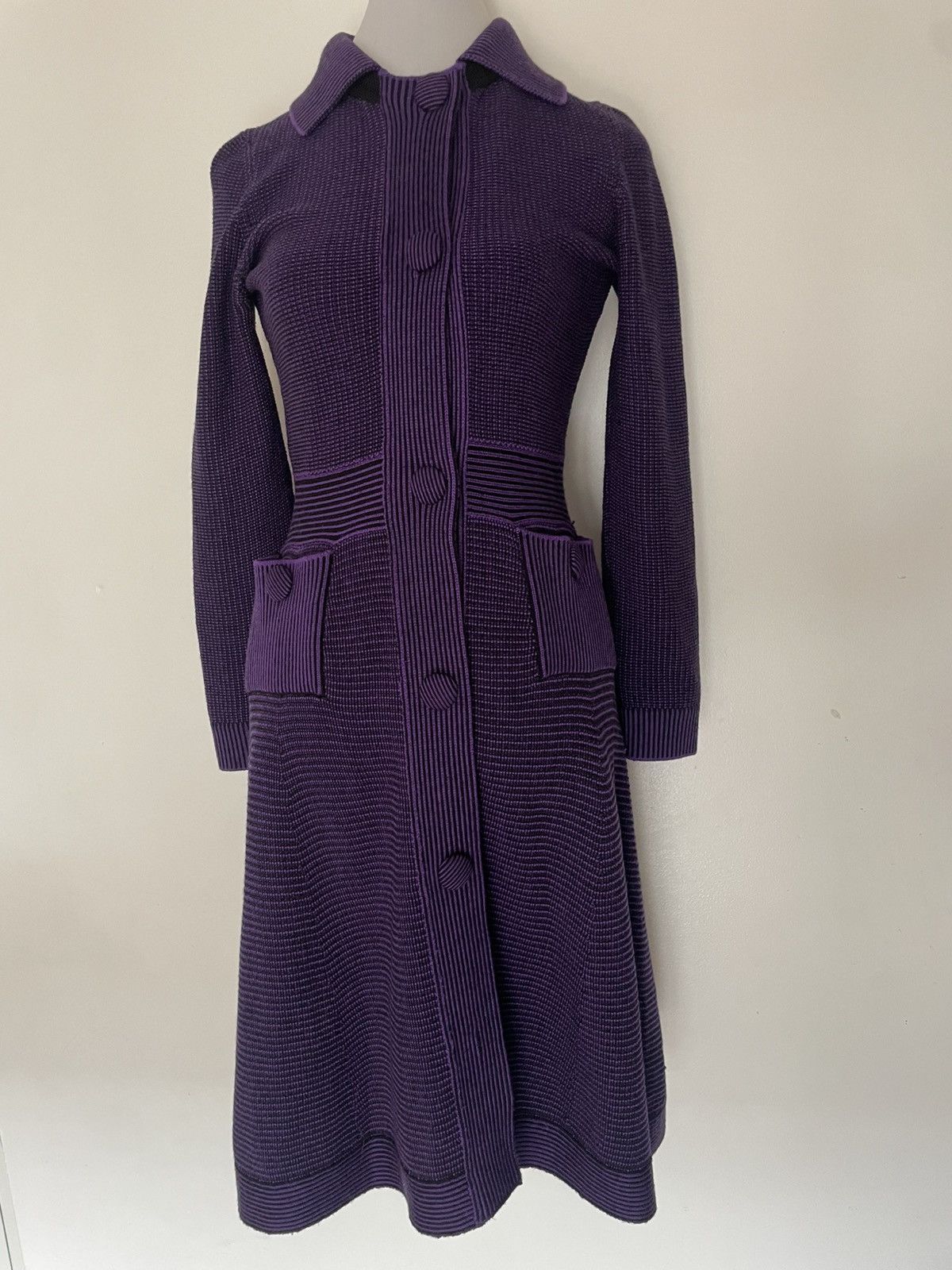 Dior CHRISTIAN DIOR SET DRESS AND LONG JACKET Size S / US 4 / IT 40 - 10 Thumbnail