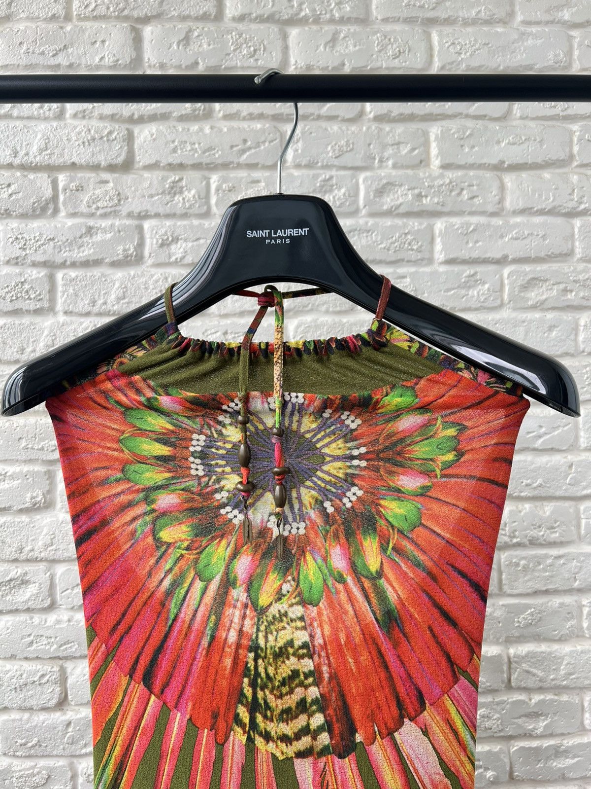 Jean Paul Gaultier Jean Paul Gaultier JPG 90’s Mesh Printed Maxi Dress Size XS / US 0-2 / IT 36-38 - 3 Thumbnail
