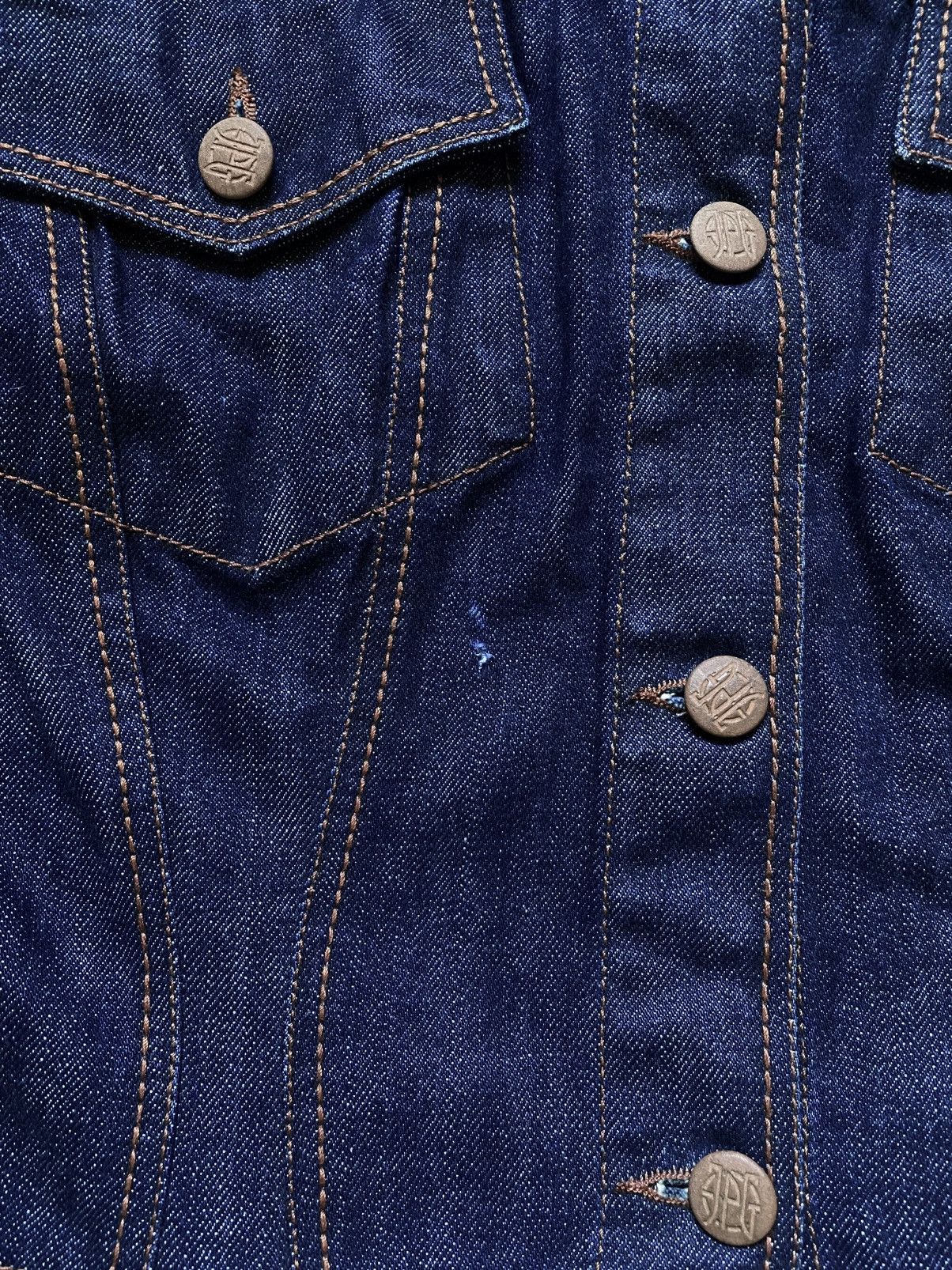 Jean Paul Gaultier Jean Paul Gaultier JPG.Jean’s Archival Denim Suede Jacket Size M / US 6-8 / IT 42-44 - 13 Thumbnail