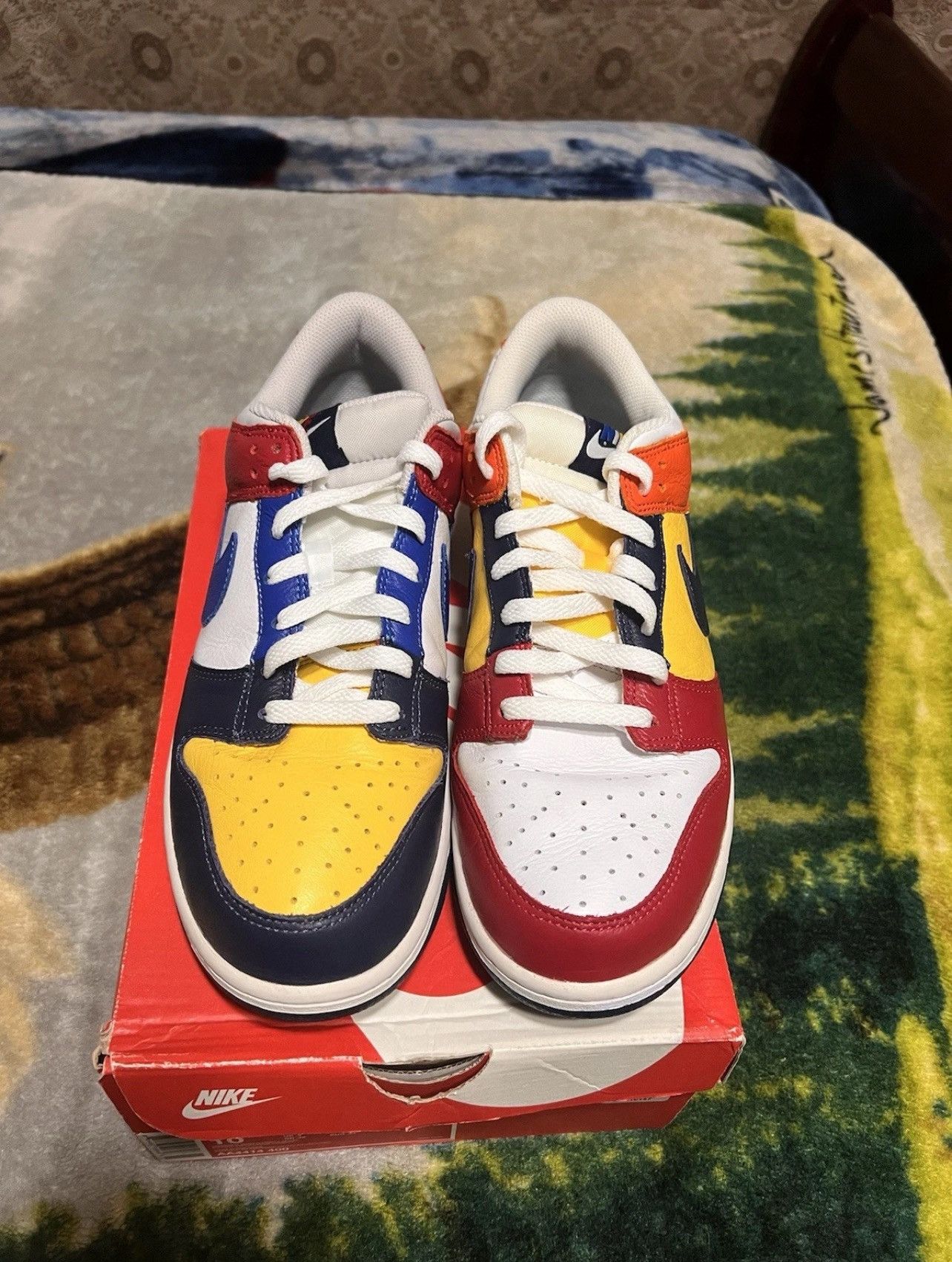 Nike Nike Dunk Low Co.jp ‘What The’ 2017 Size US 10 / EU 43 - 8 Thumbnail
