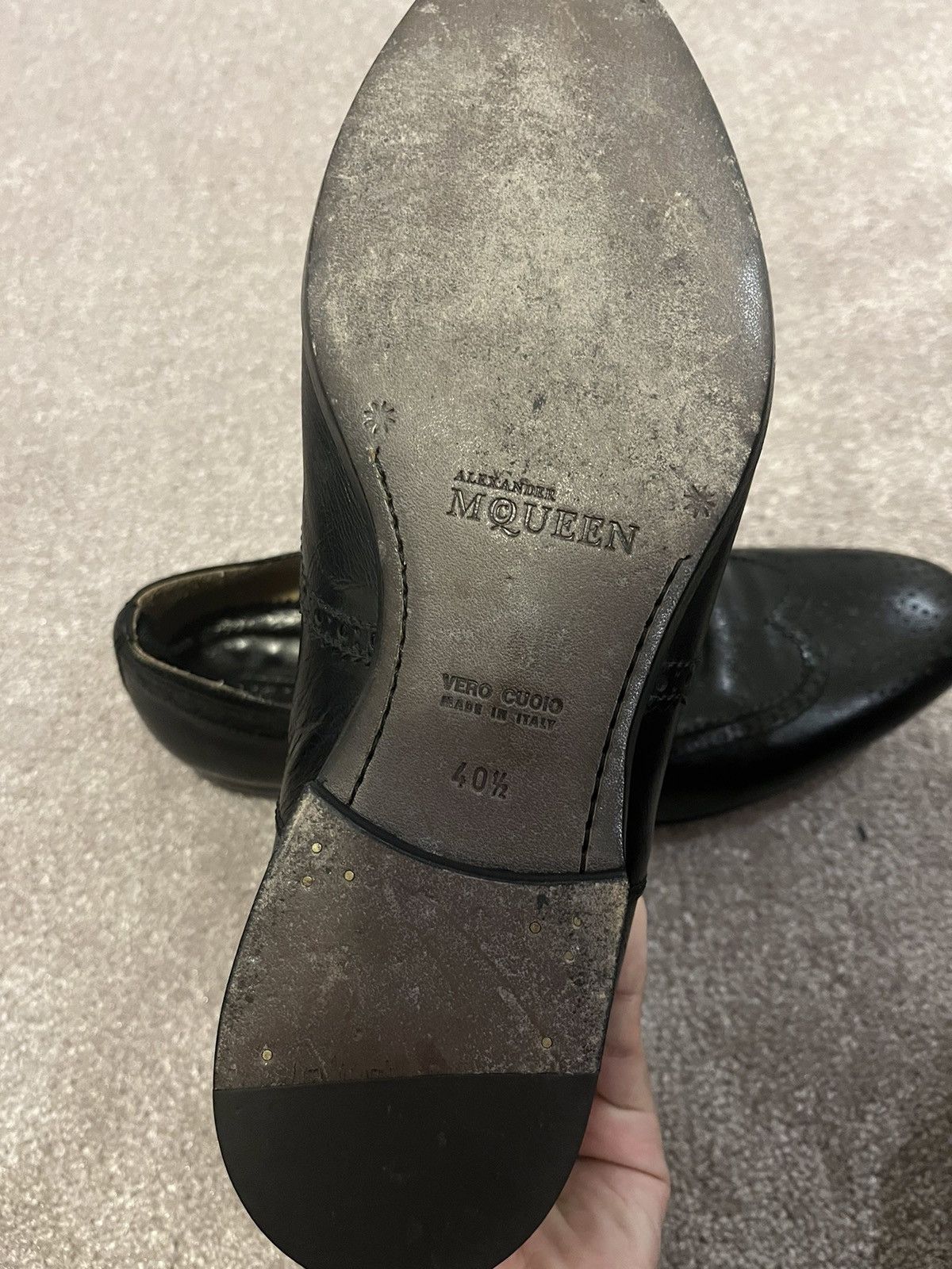 Alexander McQueen ALEXANDER MCQUEEN DRESS SHOES Size US 7.5 / EU 40-41 - 6 Thumbnail