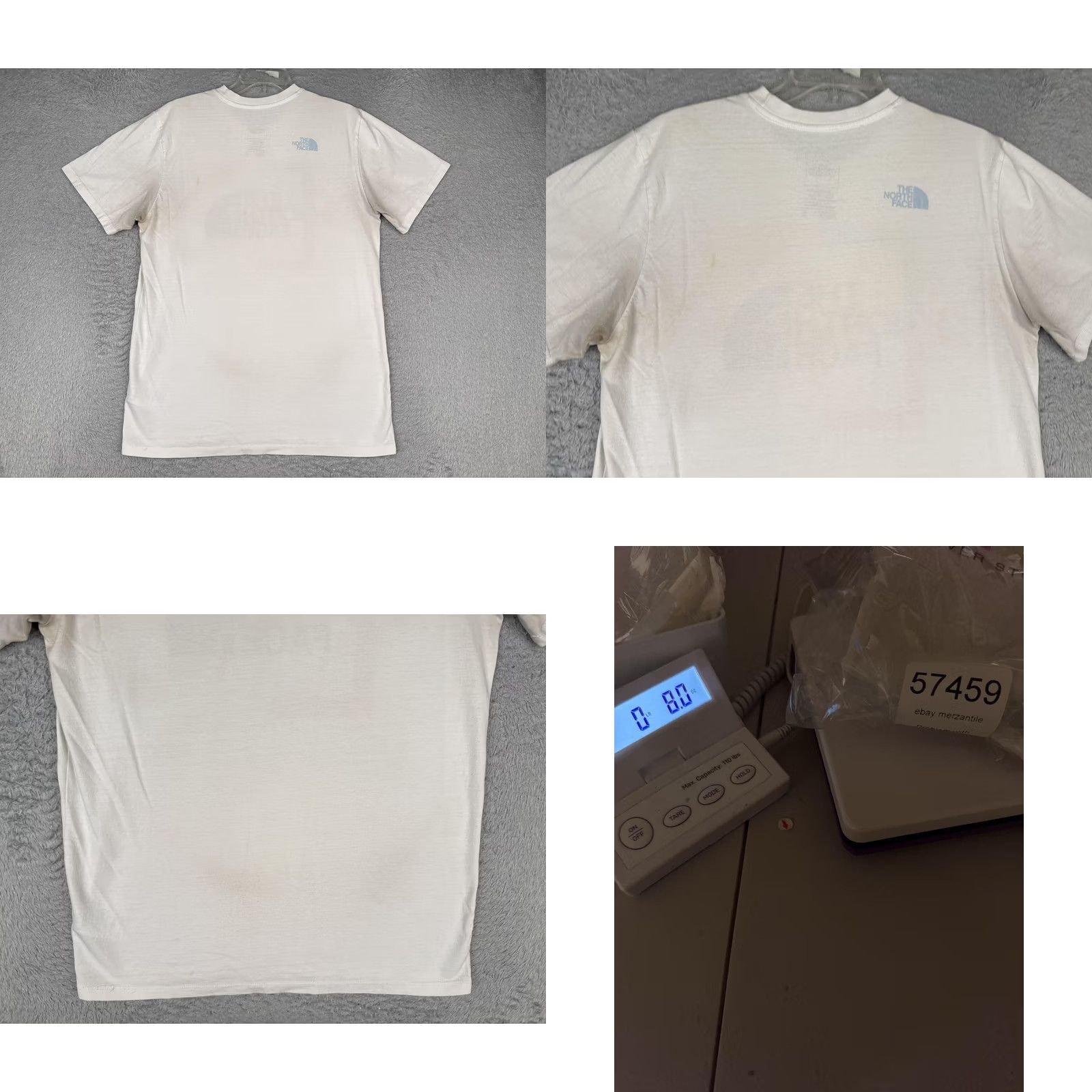 The North Face The North Face Shirt Mens Medium White Crew Neck Short Sleeve Graphic Tee Logo Size US M / EU 48-50 / 2 - 9 Thumbnail