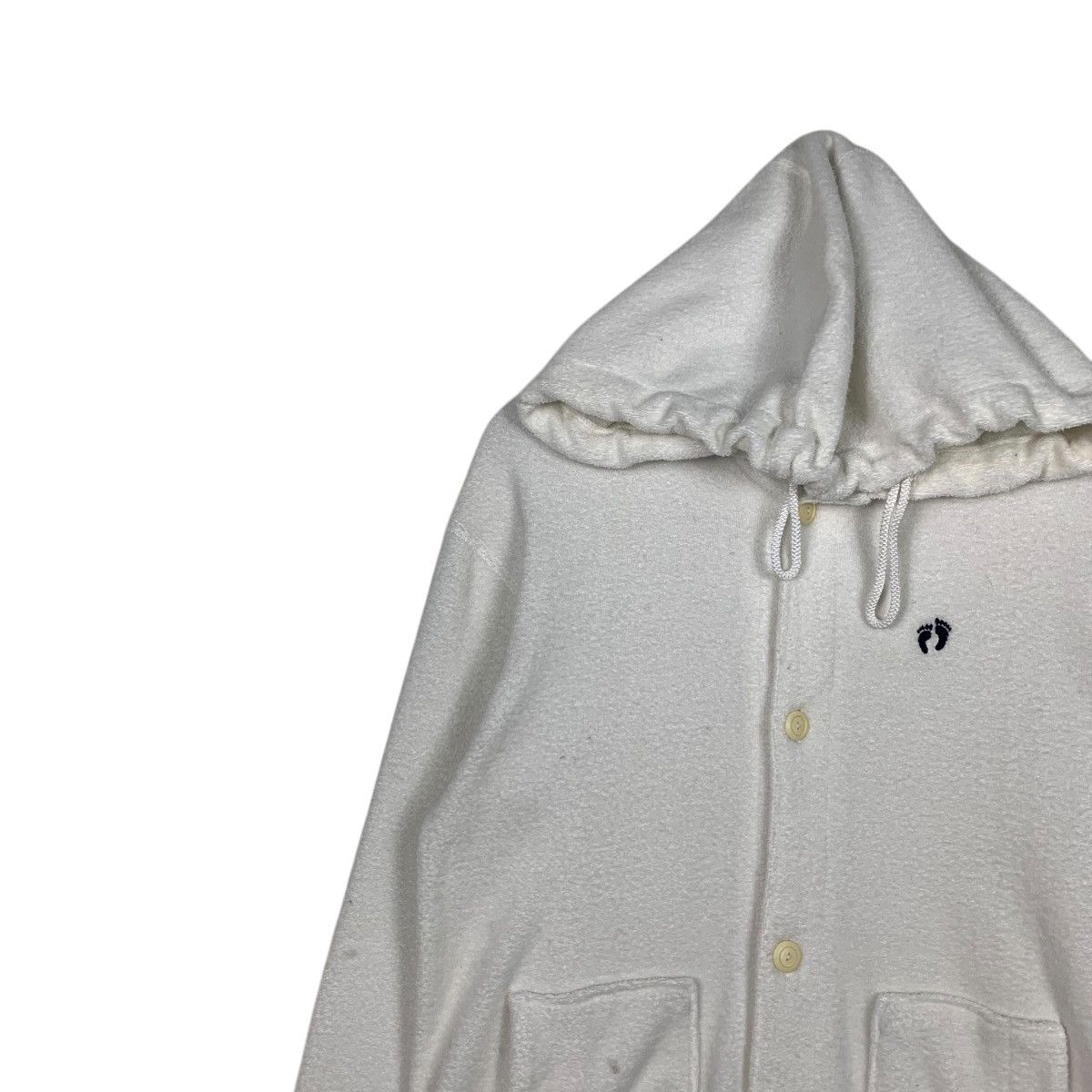 Hang Ten HANGTEN Small Logo White Zipper Hoodies Sweatshirt #2016-C87 Size US L / EU 52-54 / 3 - 6 Thumbnail