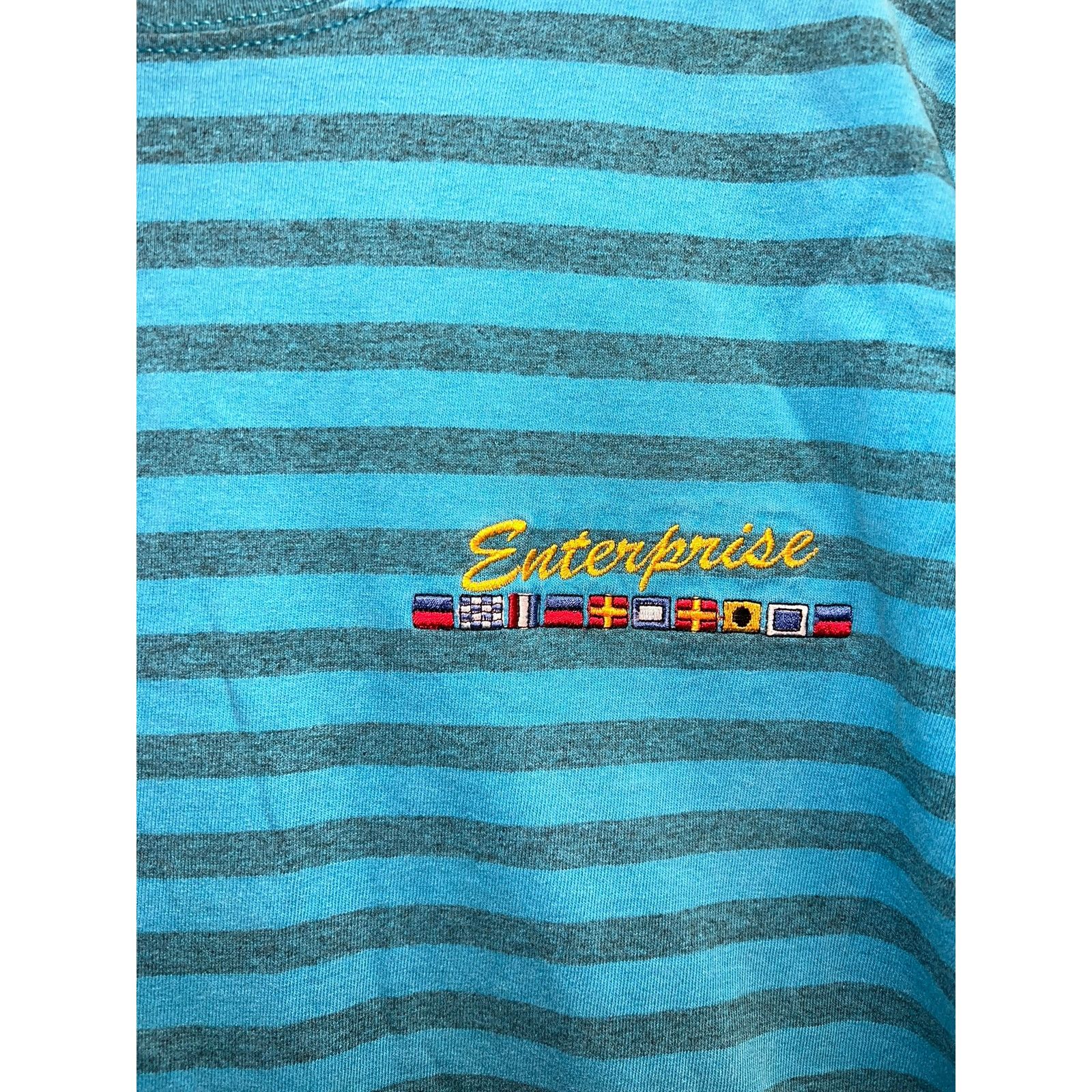 Vintage Vintage Enterprise Shirt Flags Boat Graphic Tee 90s 1990s XL Size US XL / EU 56 / 4 - 3 Thumbnail