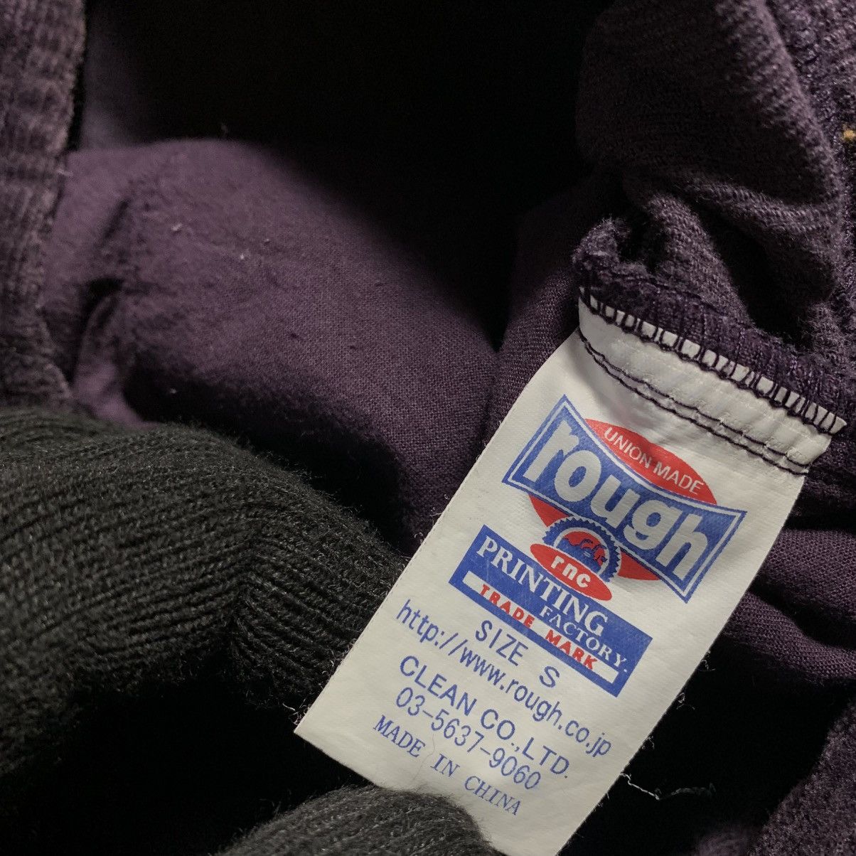 Japanese Brand 2000s Rough Union Made Corduroy Burgundy V-keii Lgb Style Size US 29 - 7 Thumbnail