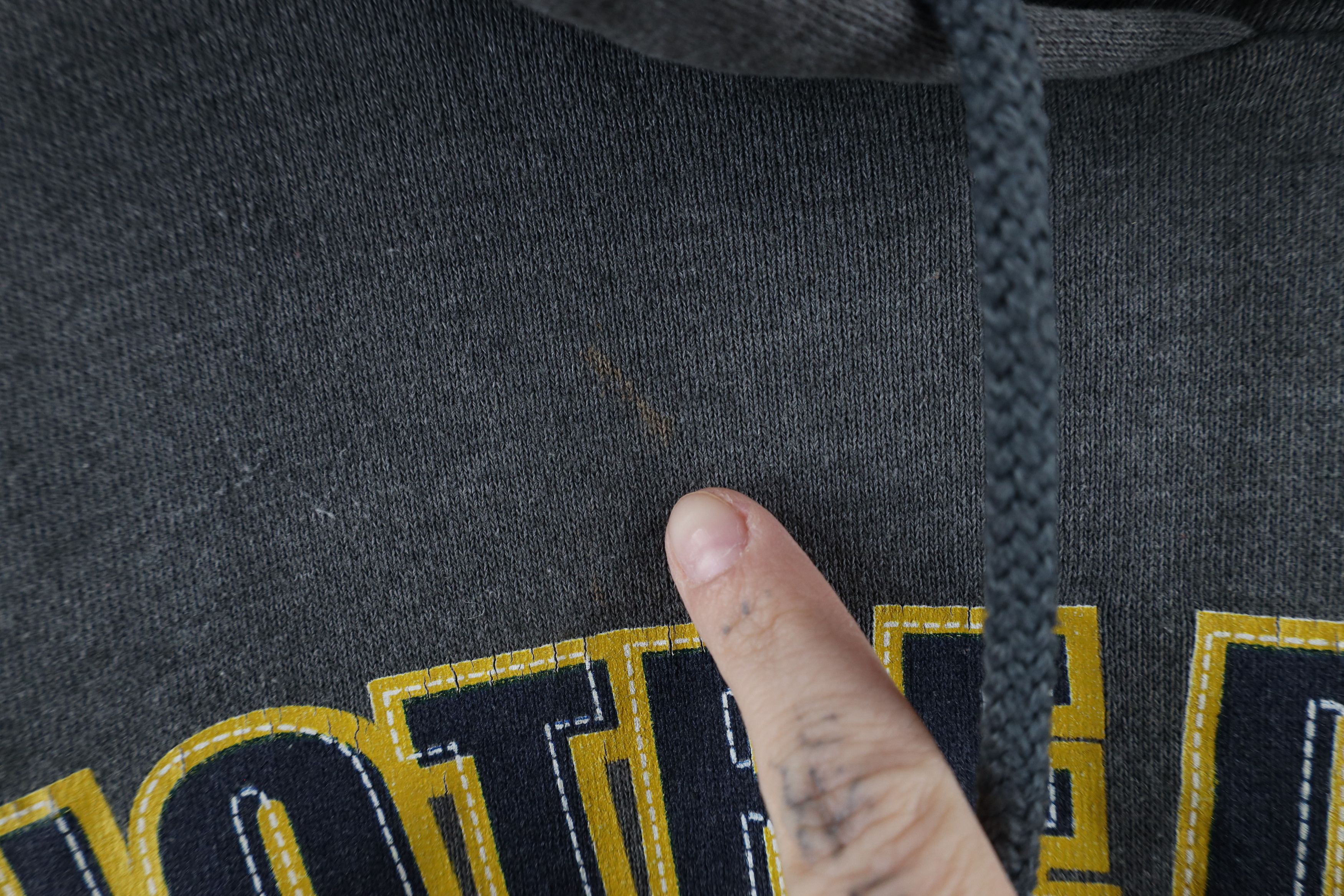Russell Athletic × Vintage Vintage 90s Russell Athletic Notre Dame University Hoodie Size M / US 6-8 / IT 42-44 - 6 Thumbnail