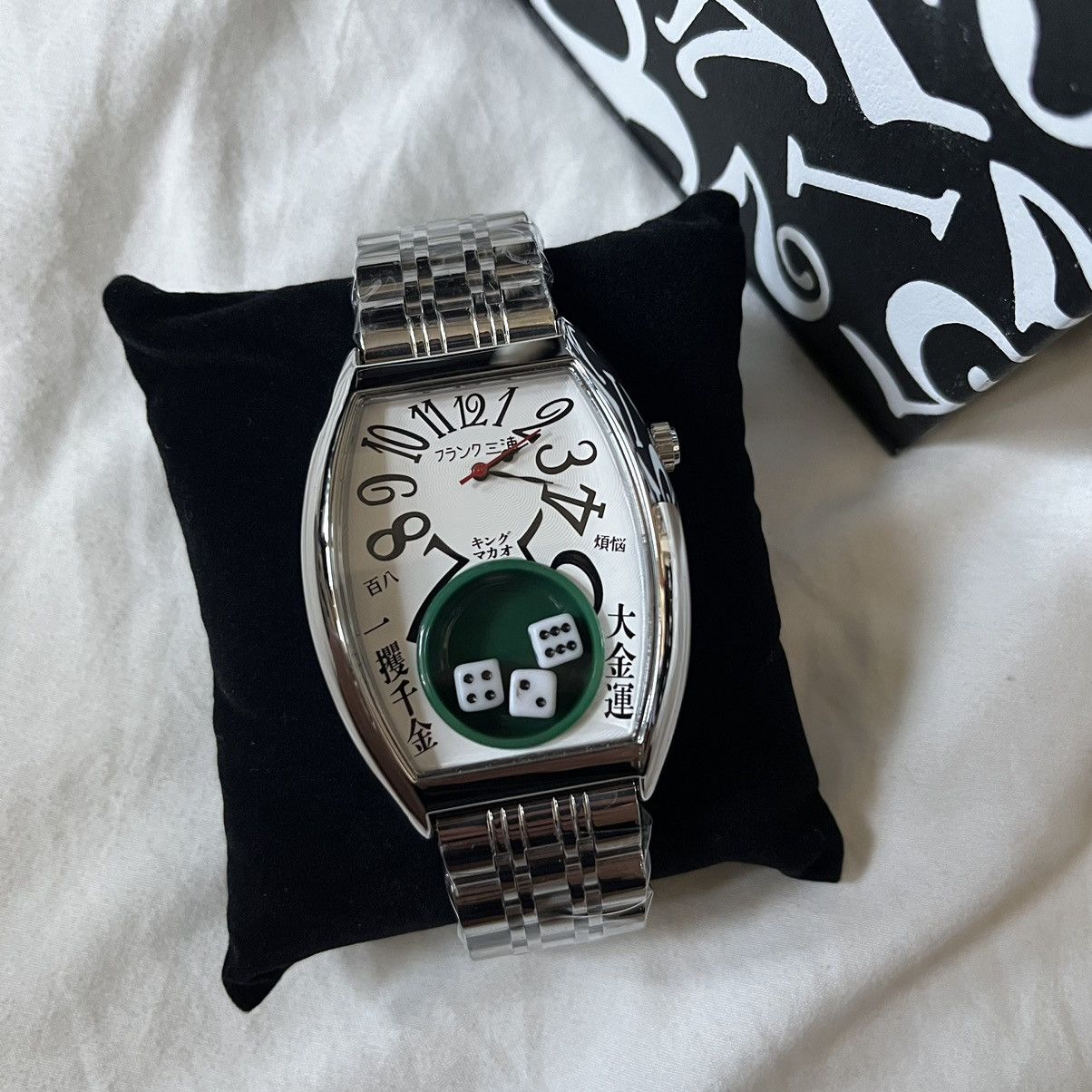 Japanese Brand Frank Miura Life’s a Gamble Watch King Macau Dice Size ONE SIZE - 1 Thumbnail