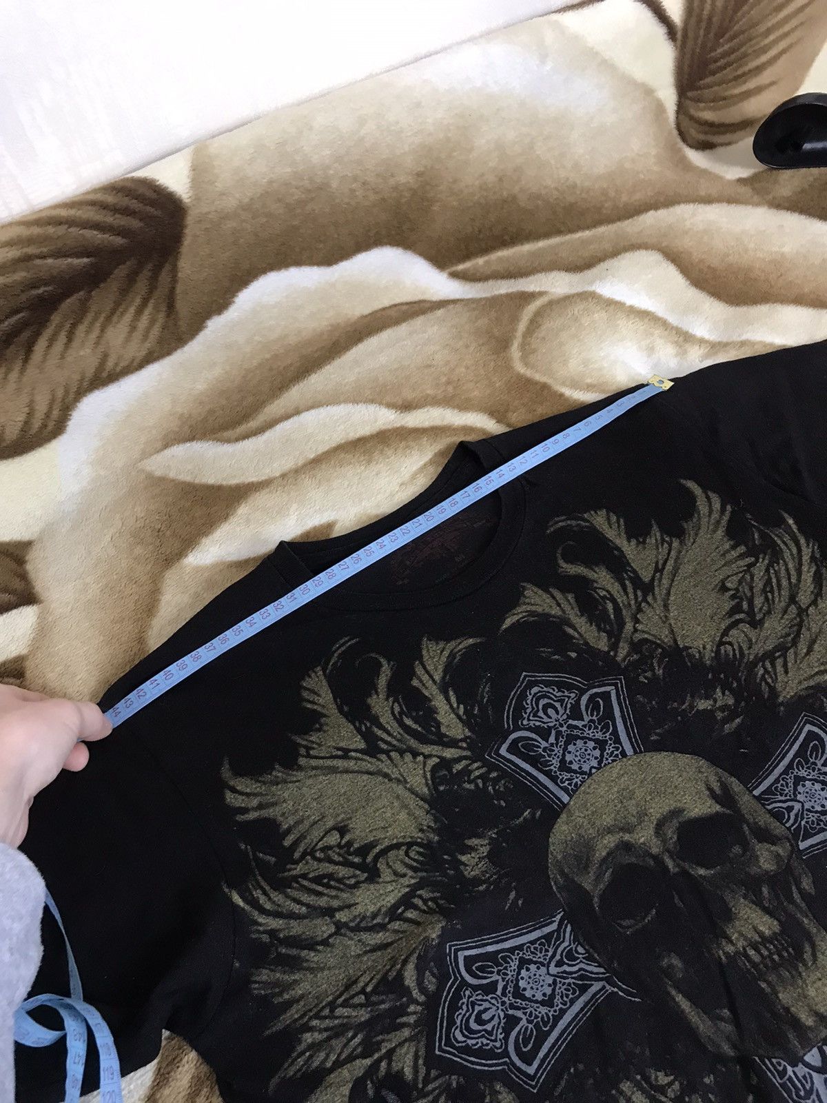 Affliction × Ed Hardy × If Six Was Nine 🔥 Rare Gothic Affliction Punk Skull Angel T Shirt Y2K Vintag Size US M / EU 48-50 / 2 - 14 Thumbnail