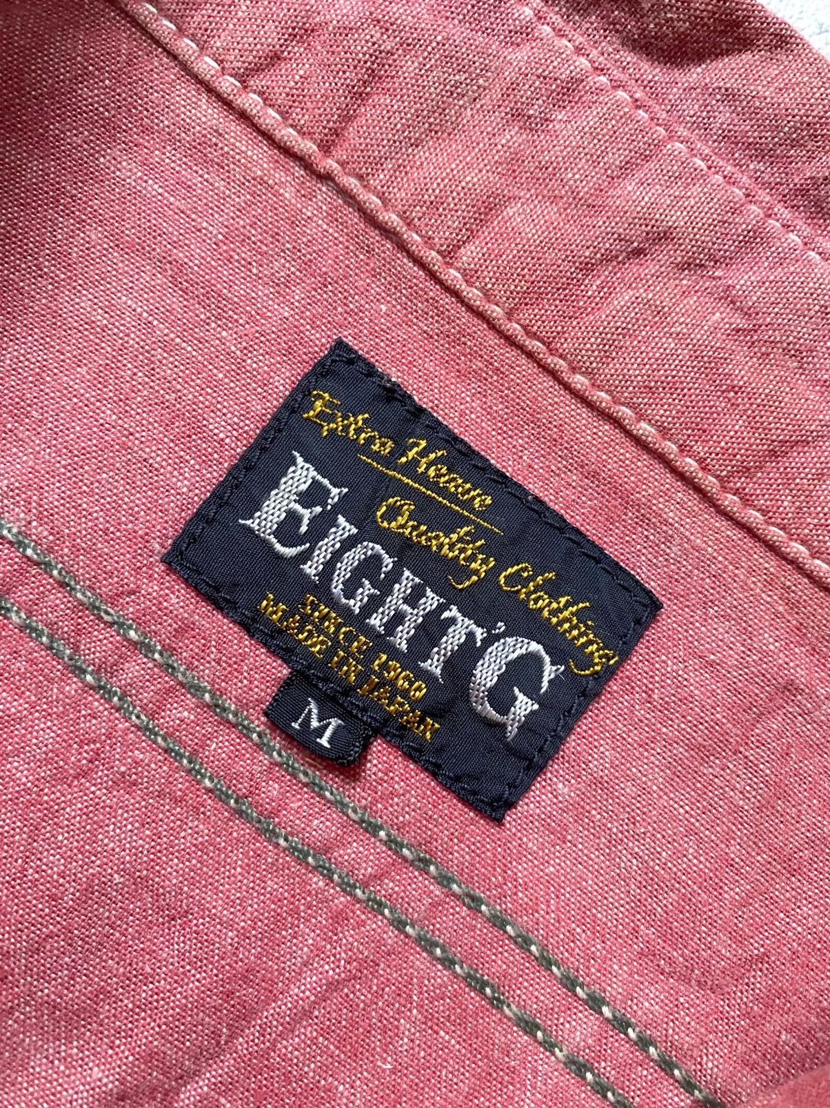EIGHT-G Eight G Chambray Japan Workshirt Size US M / EU 48-50 / 2 - 6 Thumbnail