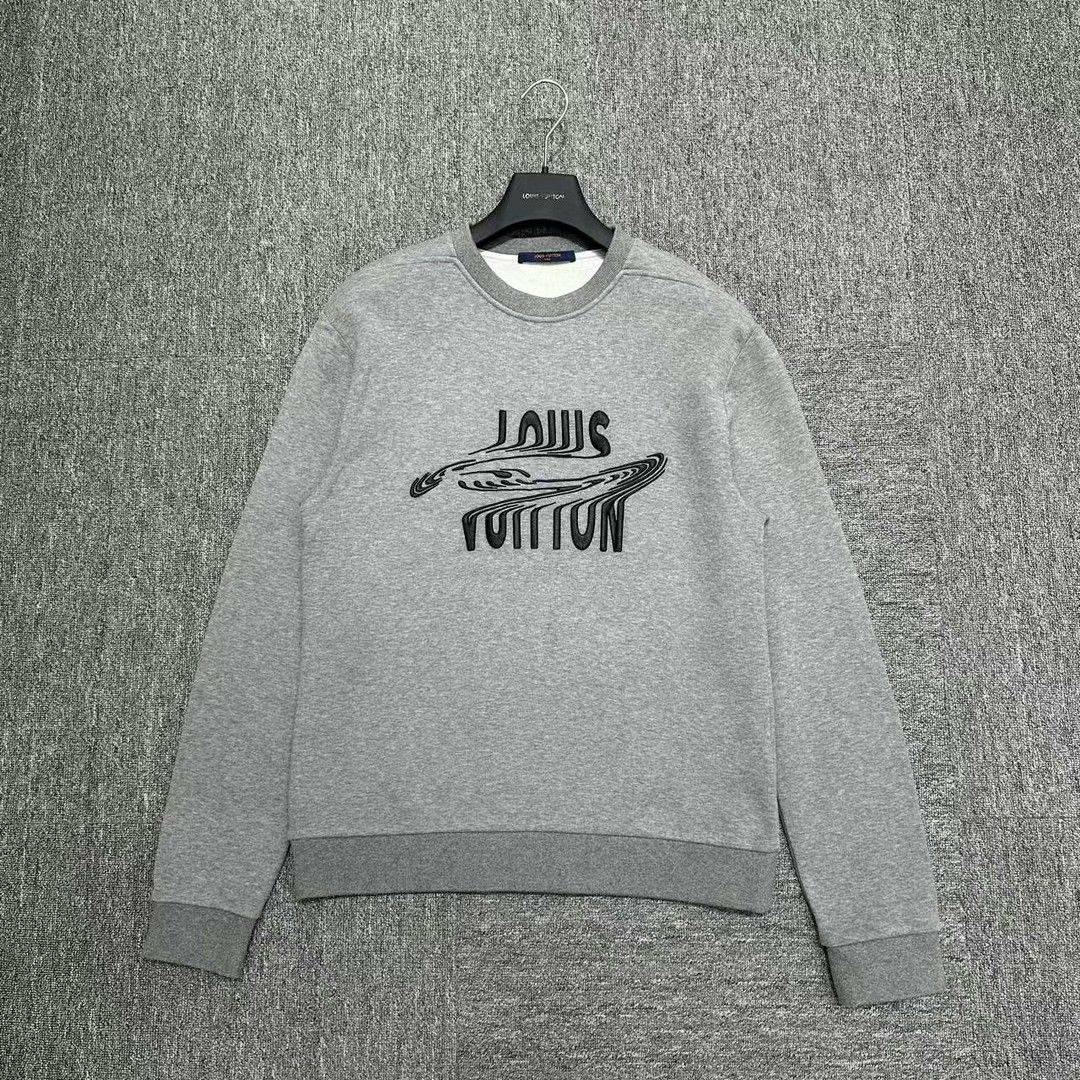 Louis Vuitton Louis Vuitton x NIGO Distorted Logo Sweatshirt US S Size US S / EU 44-46 / 1 - 1 Thumbnail