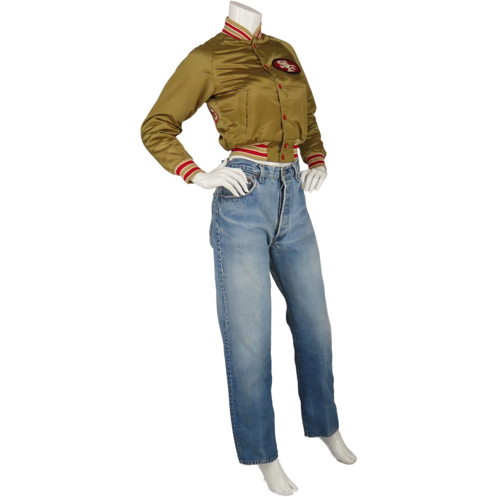 Levi's Vintage 90s Levi's Denim Jeans W33 Size 33" - 3 Thumbnail