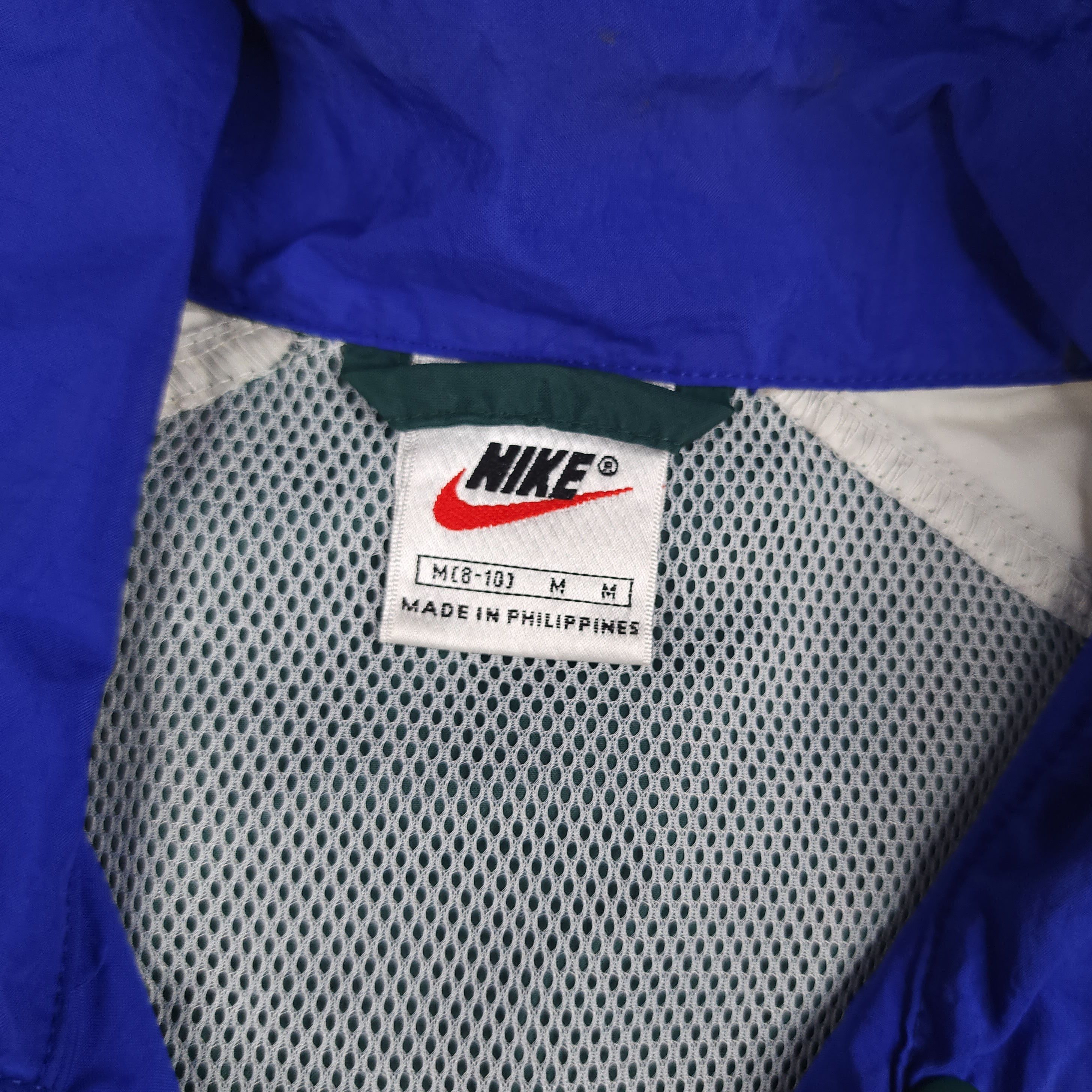 Nike Vintage Nike full zip windbreaker track jacket Size US M / EU 48-50 / 2 - 6 Thumbnail
