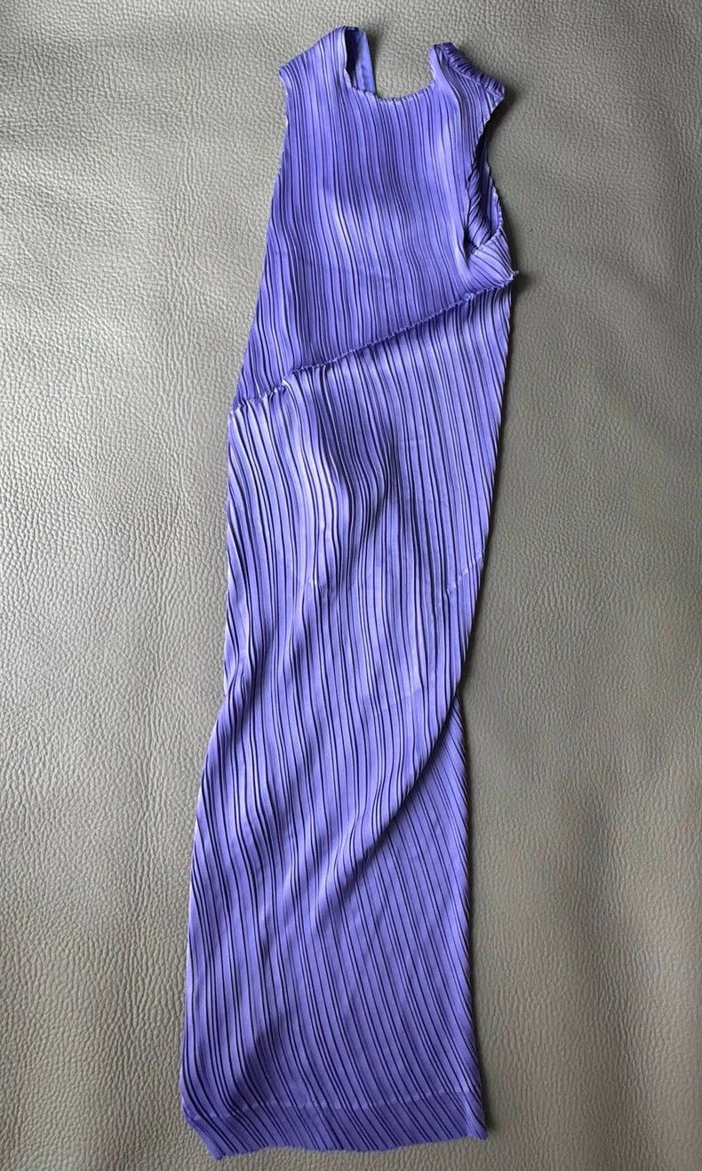 Issey Miyake Issey Miyake size:2 Purple zipper dress Size M / US 6-8 / IT 42-44 - 1 Thumbnail