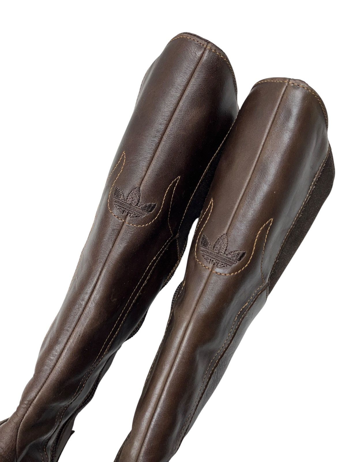 Adidas Vintage Adidas Midiru High Boxing Racing Boots Leather y2k Size US 6.5 / IT 36.5 - 5 Thumbnail