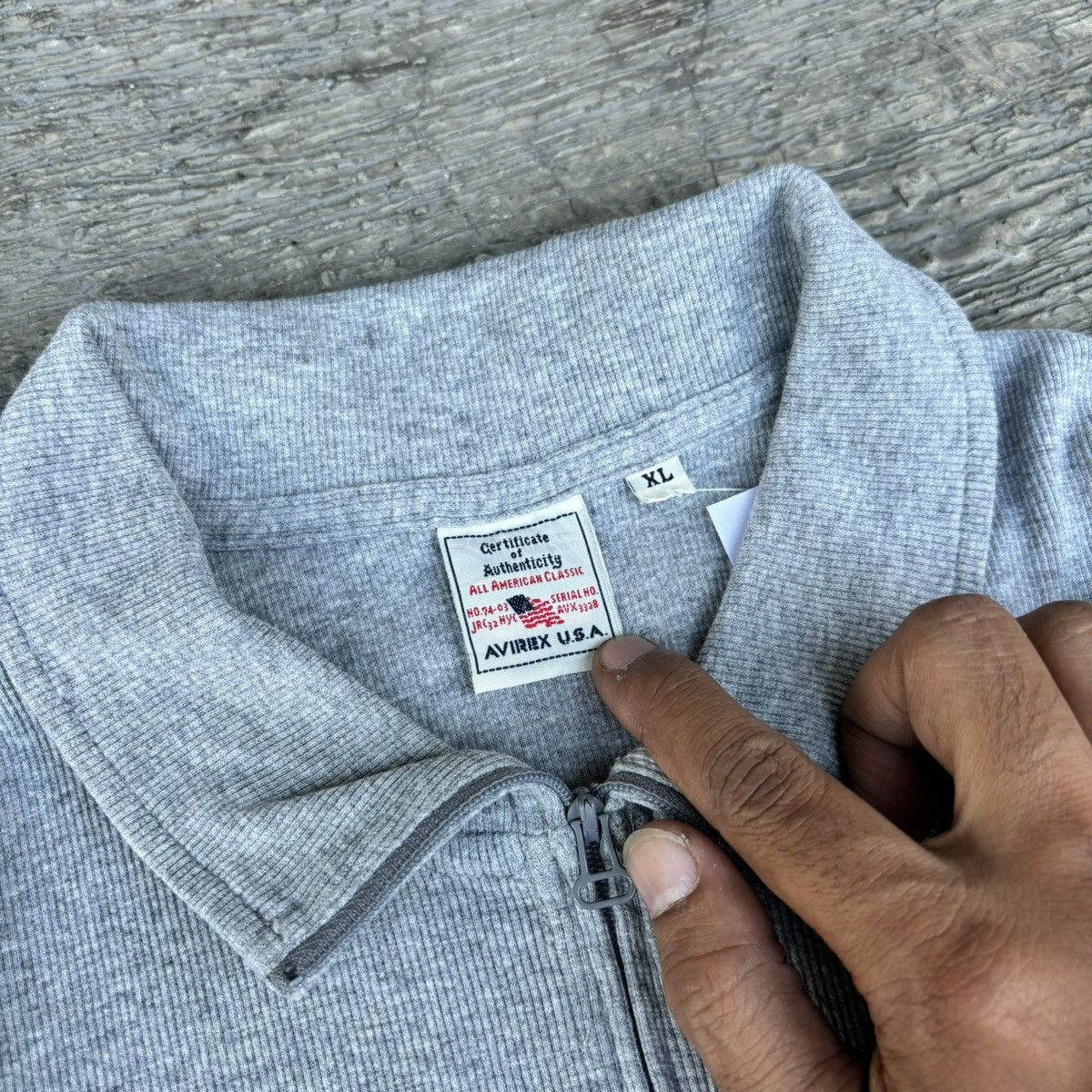 Avirex Avirex full zip Size US XL / EU 56 / 4 - 3 Thumbnail
