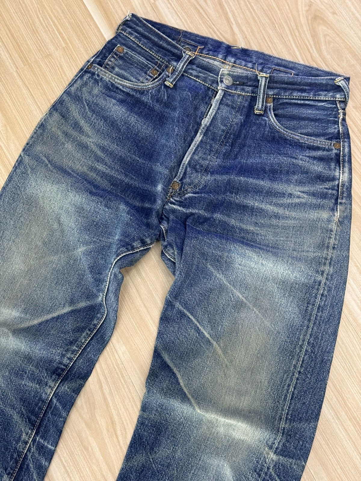 Evisu Evisu Leather Pie Japan Selvedge Size 30 Size US 30 / EU 46 - 4 Thumbnail