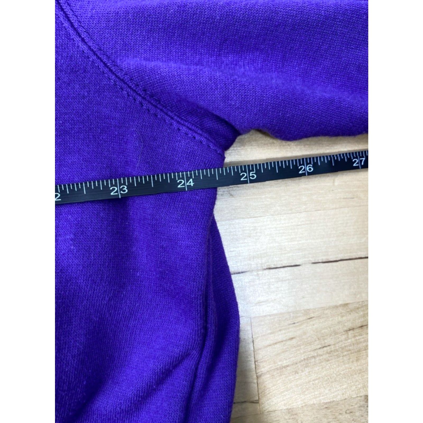 Vintage VINTAGE Colleen's Collectables Purple Hattitude Sweater XL Ladies Womens Pullover Knit Purple Long Sleeve 80s 90s? Size XL / US 12-14 / IT 48-50 - 6 Thumbnail