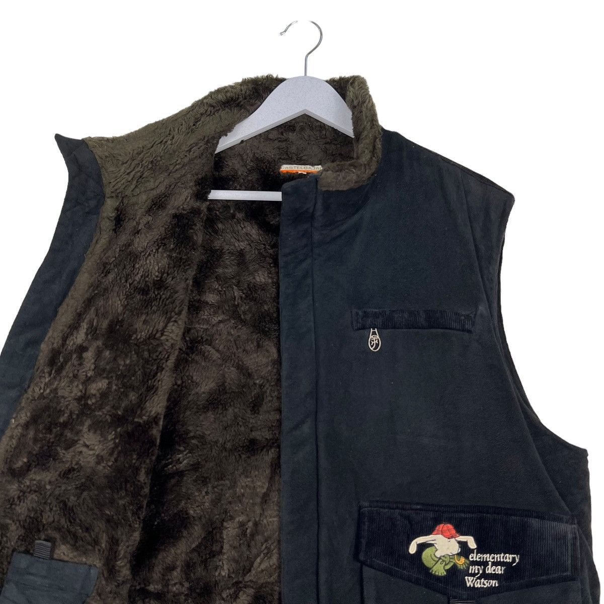 Japanese Brand 🔥 CASTLEBAJAC ELEMENTARY MY DEAR WATSON TANK TOP JACKET Size US M / EU 48-50 / 2 - 10 Thumbnail