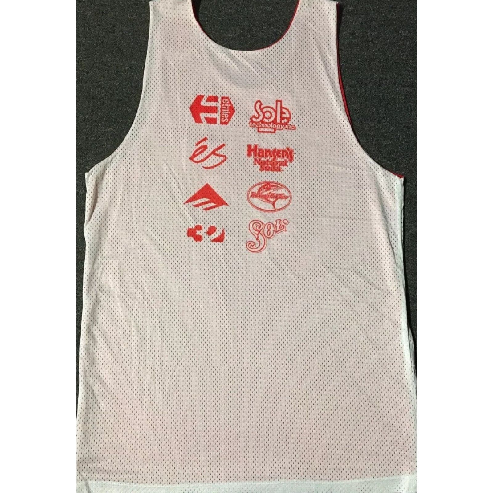 Vintage Vtg Sole Tech Employee Basketball Game Jersey XL Es Emerica Etnies Skate 90s Y2K Size US XL / EU 56 / 4 - 3 Thumbnail