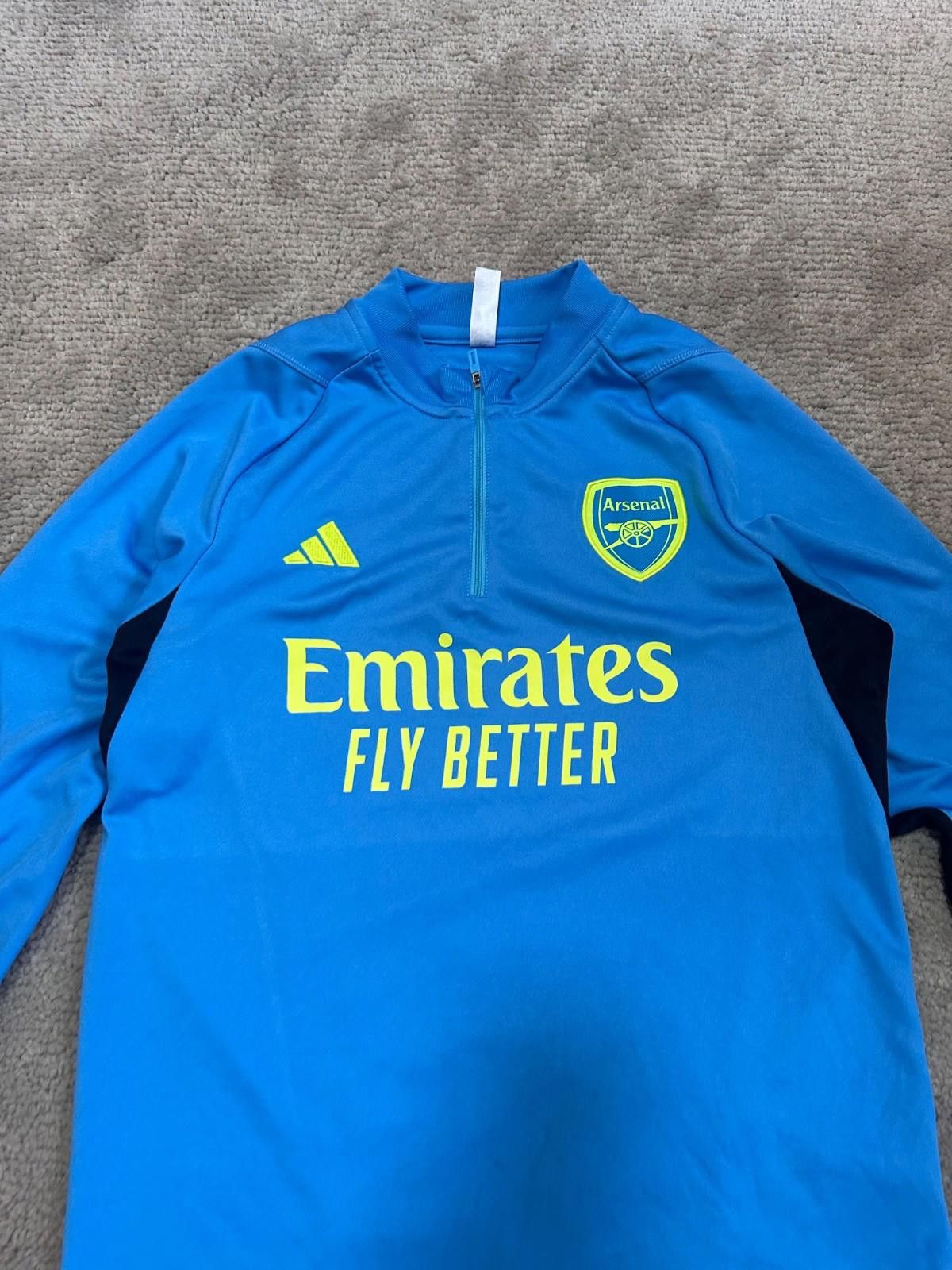 Adidas ARSENAL 2023/24 TRAINING TOP FOOTBALL SOCCER JACKET ADIDAS Size US S / EU 44-46 / 1 - 4 Thumbnail