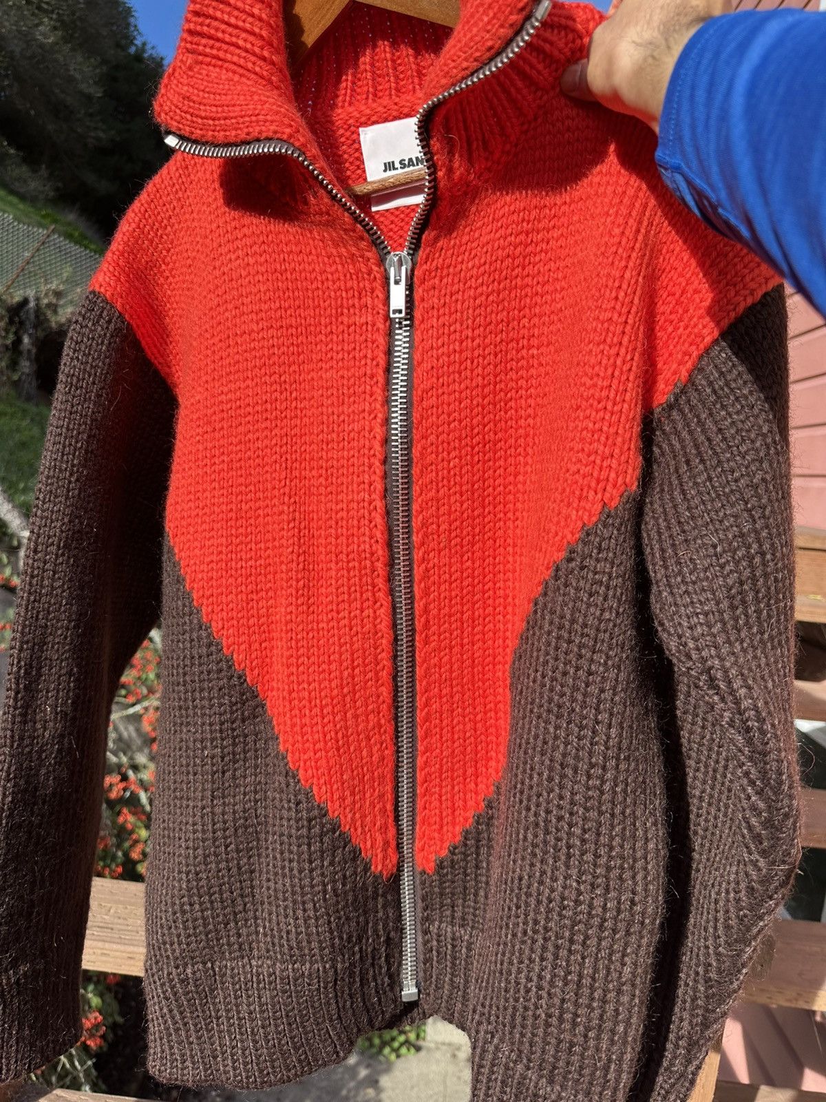 Jil Sander RARE GRAIL Jil Sander Italian wool multi zip sweater Size US M / EU 48-50 / 2 - 4 Thumbnail